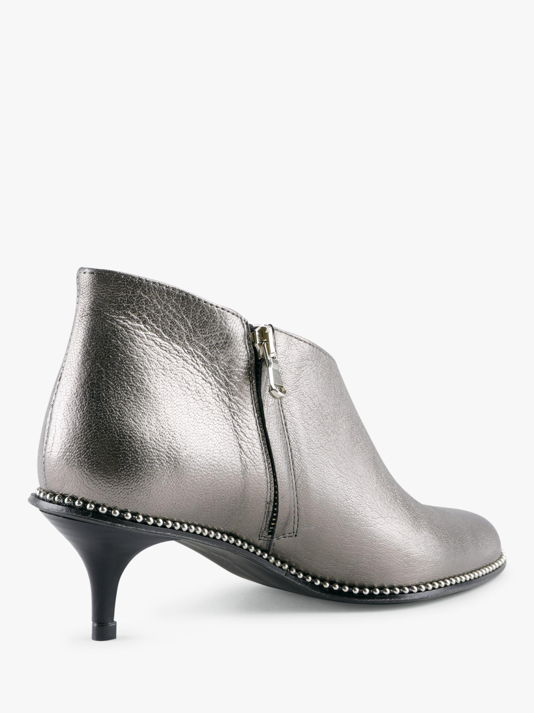 hush silver boots