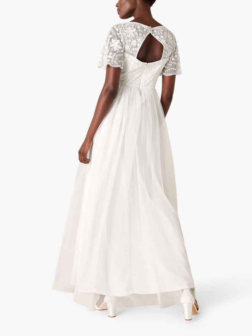 Shelly Angel Sleeve Maxi Wedding Dress ...