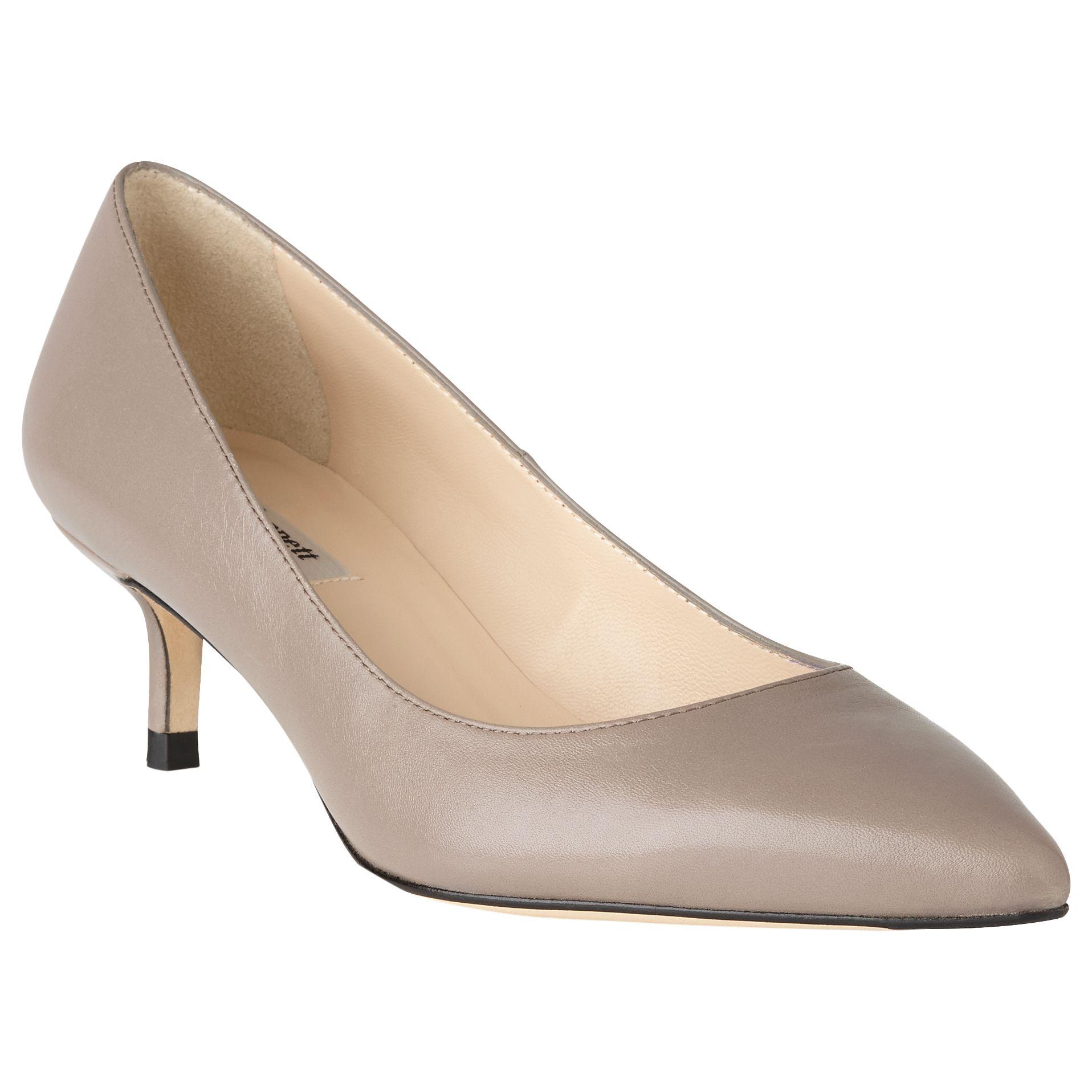 L.K.Bennett Leather L.k. Bennett Audrey Pointed Toe Court Shoes in Grey ...