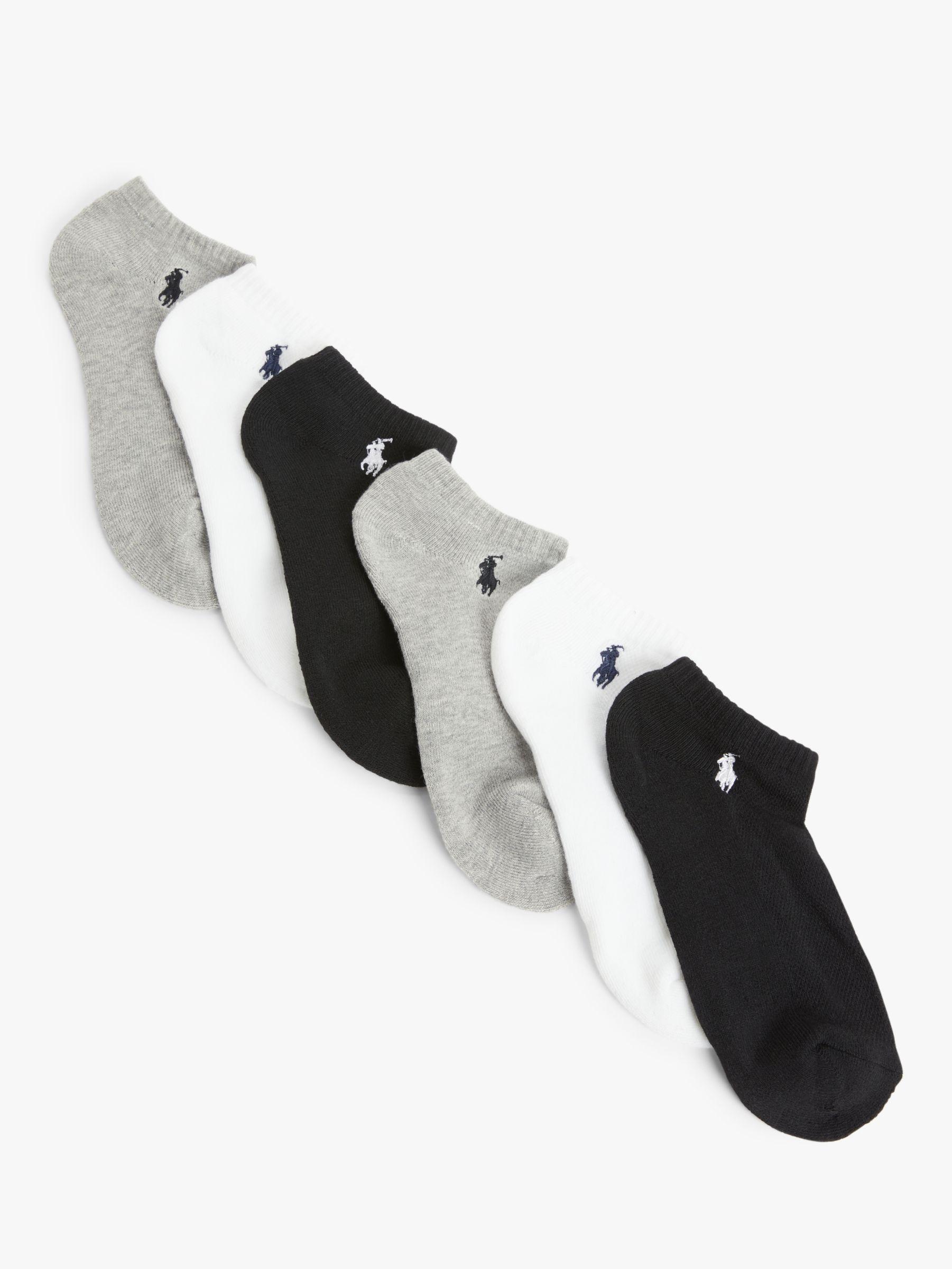 Ralph Lauren Polo Trainer Socks in Black | Lyst UK
