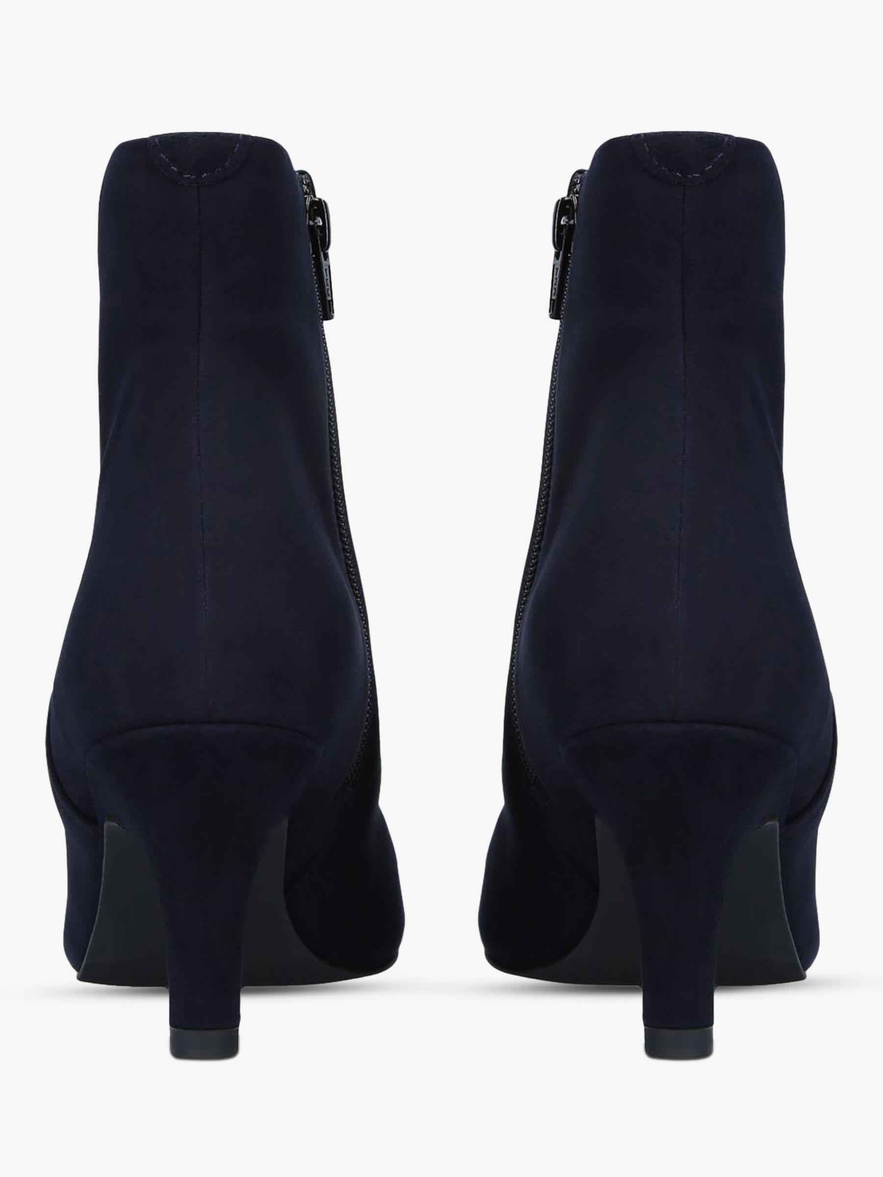 carvela navy ankle boots