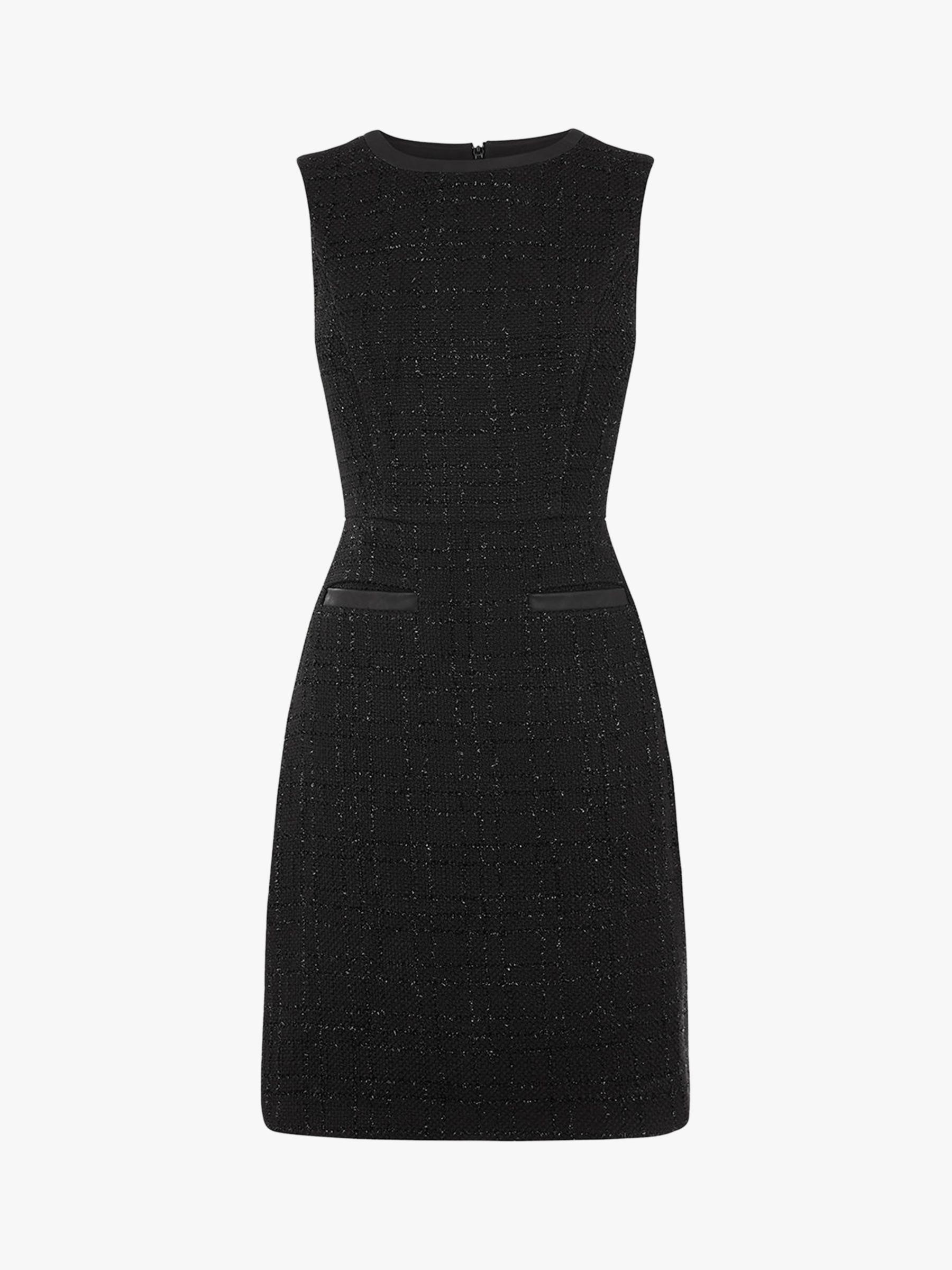 oasis sparkle tweed dress