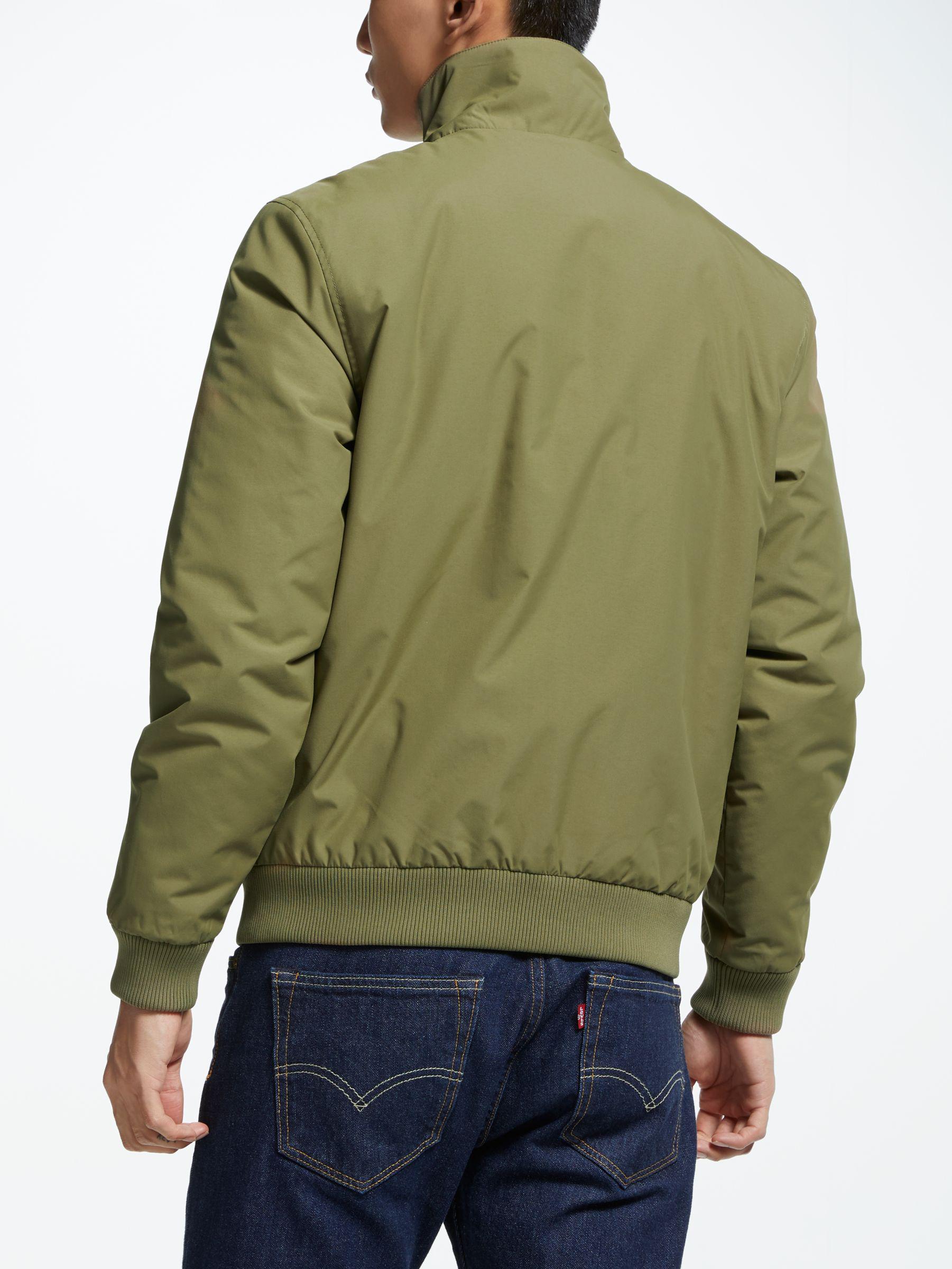 fred perry brentham jacket green