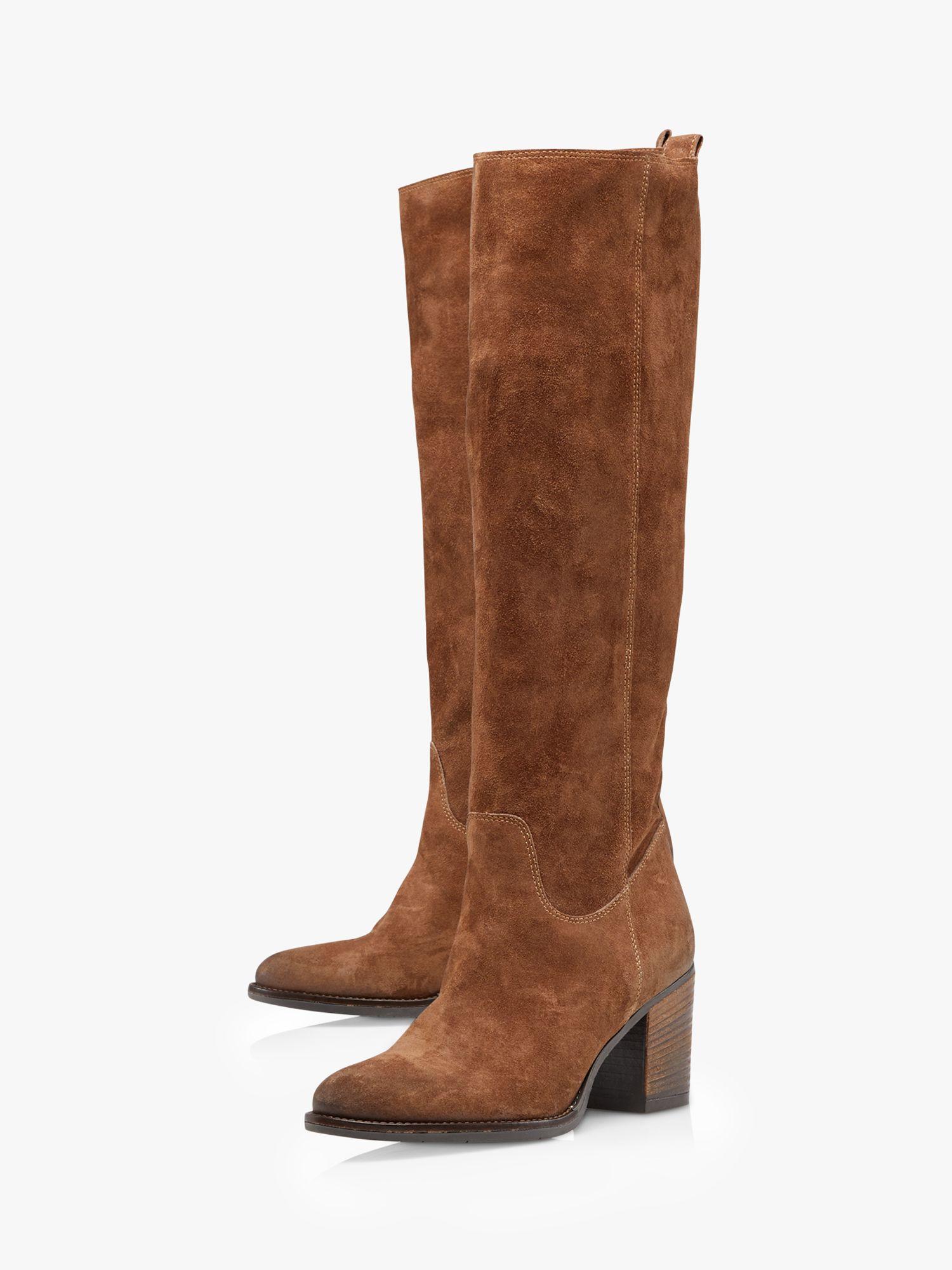 dune brown suede boots