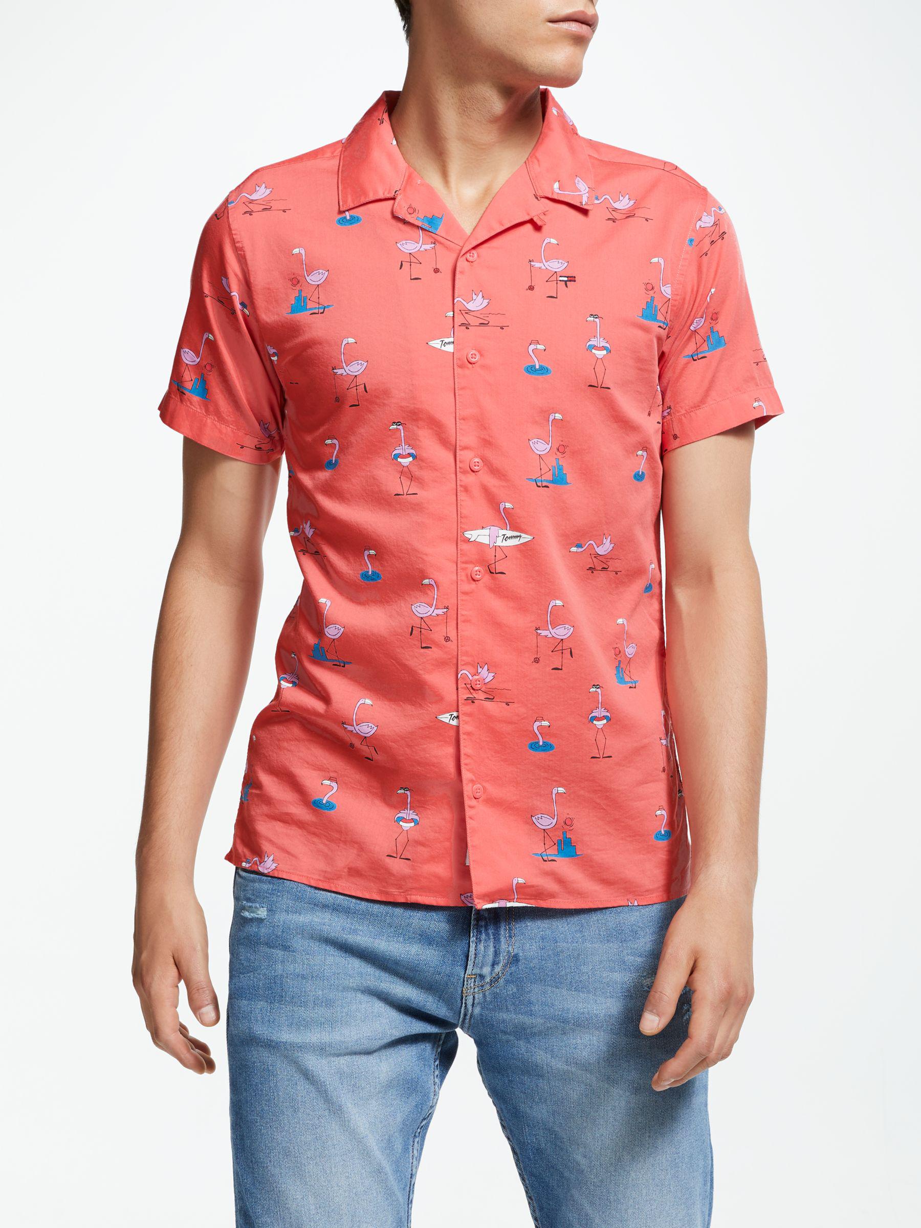 tommy hilfiger flamingo shirt
