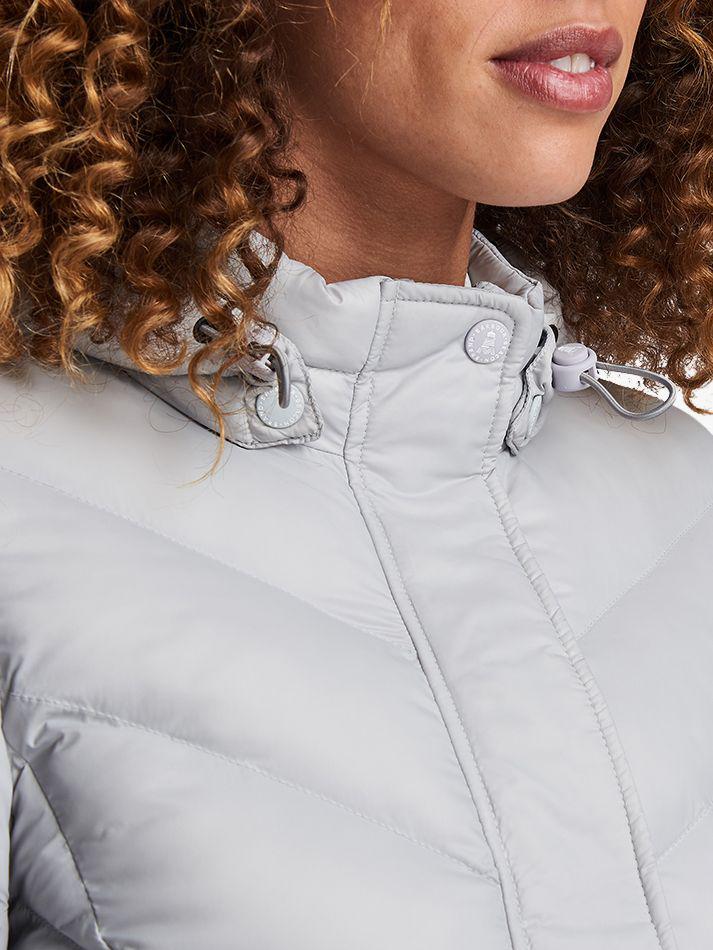 barbour skysail quilted hooded jacket