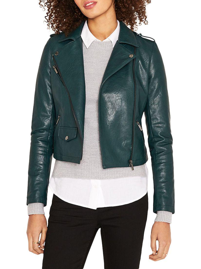 oasis faux leather jacket