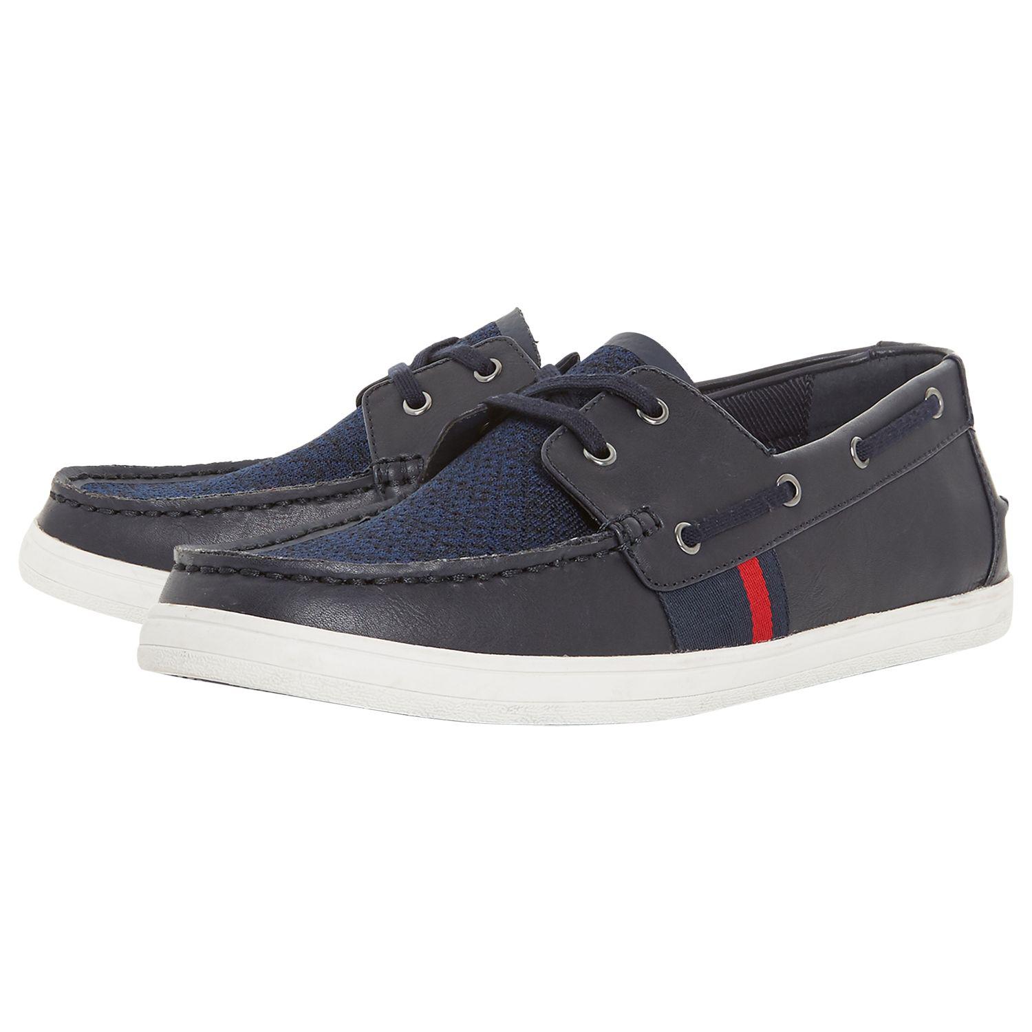 fabric boat shoes