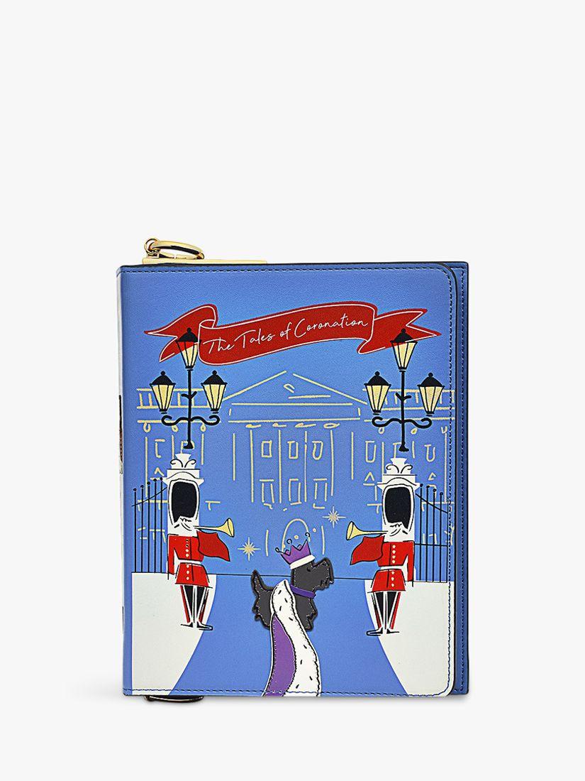 Radley The Coronation Book Street Small Flapover Cross Body Bag in Blue