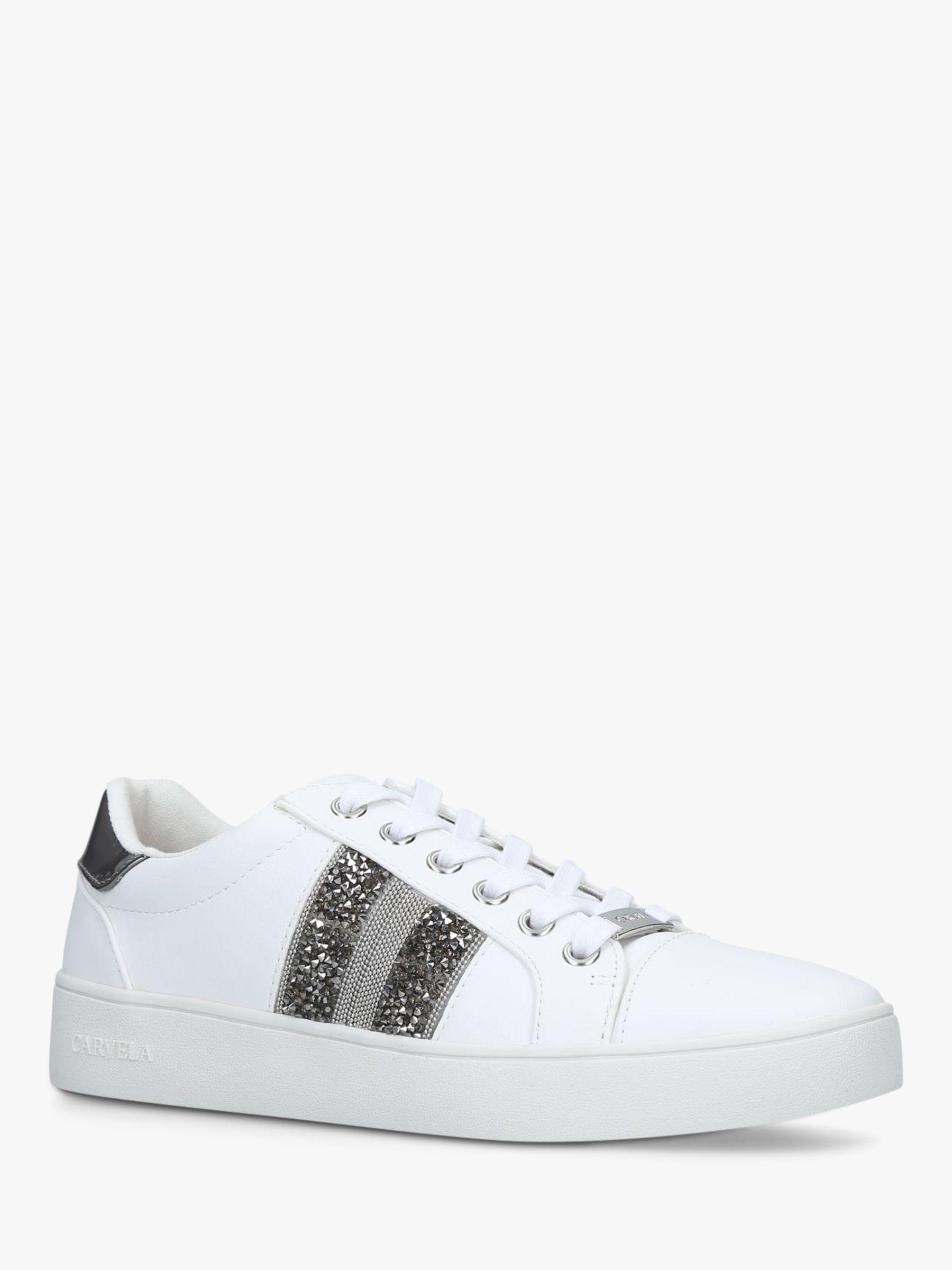 kurt geiger womens white trainers