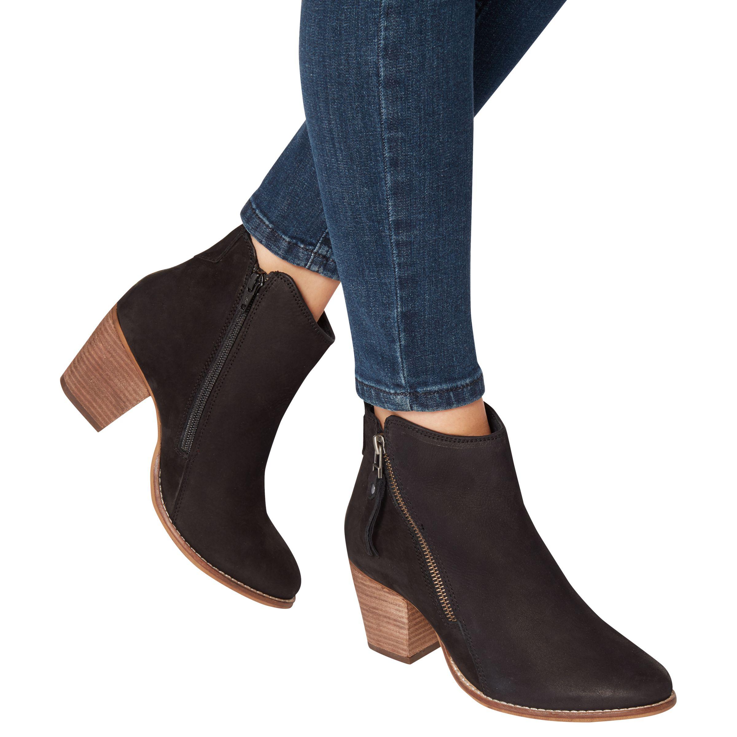 dune pontoon black leather