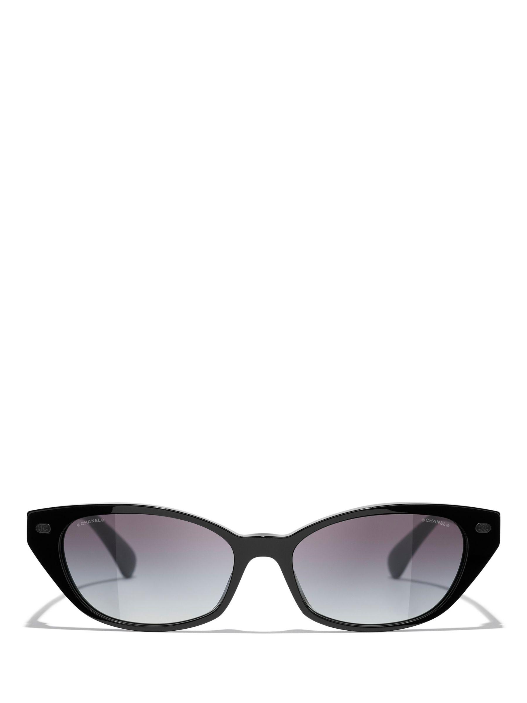 Chanel Cat's Eye Sunglasses Ch5438q Black/grey Gradient in Grey