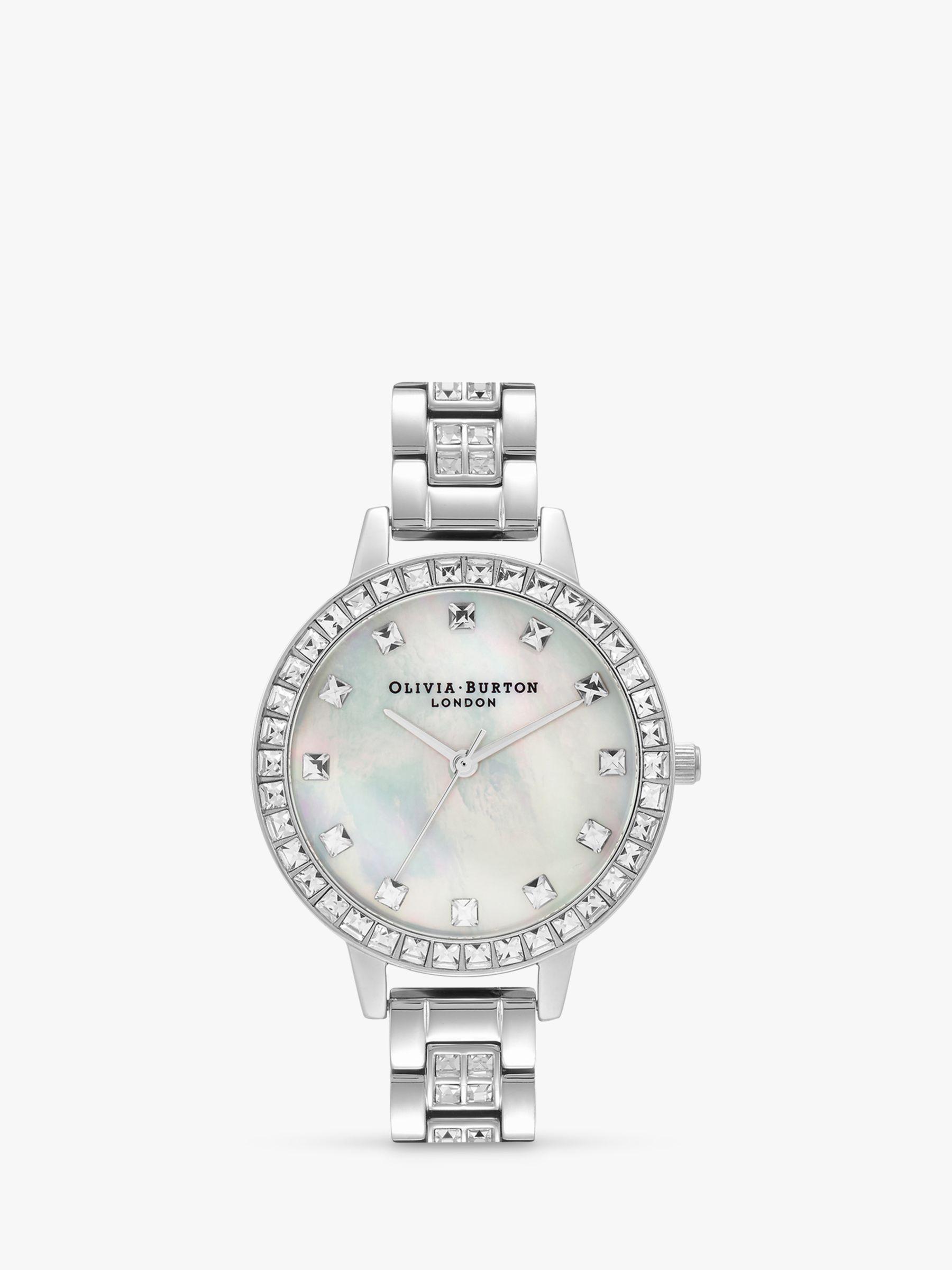 Olivia burton hot sale metal strap watch