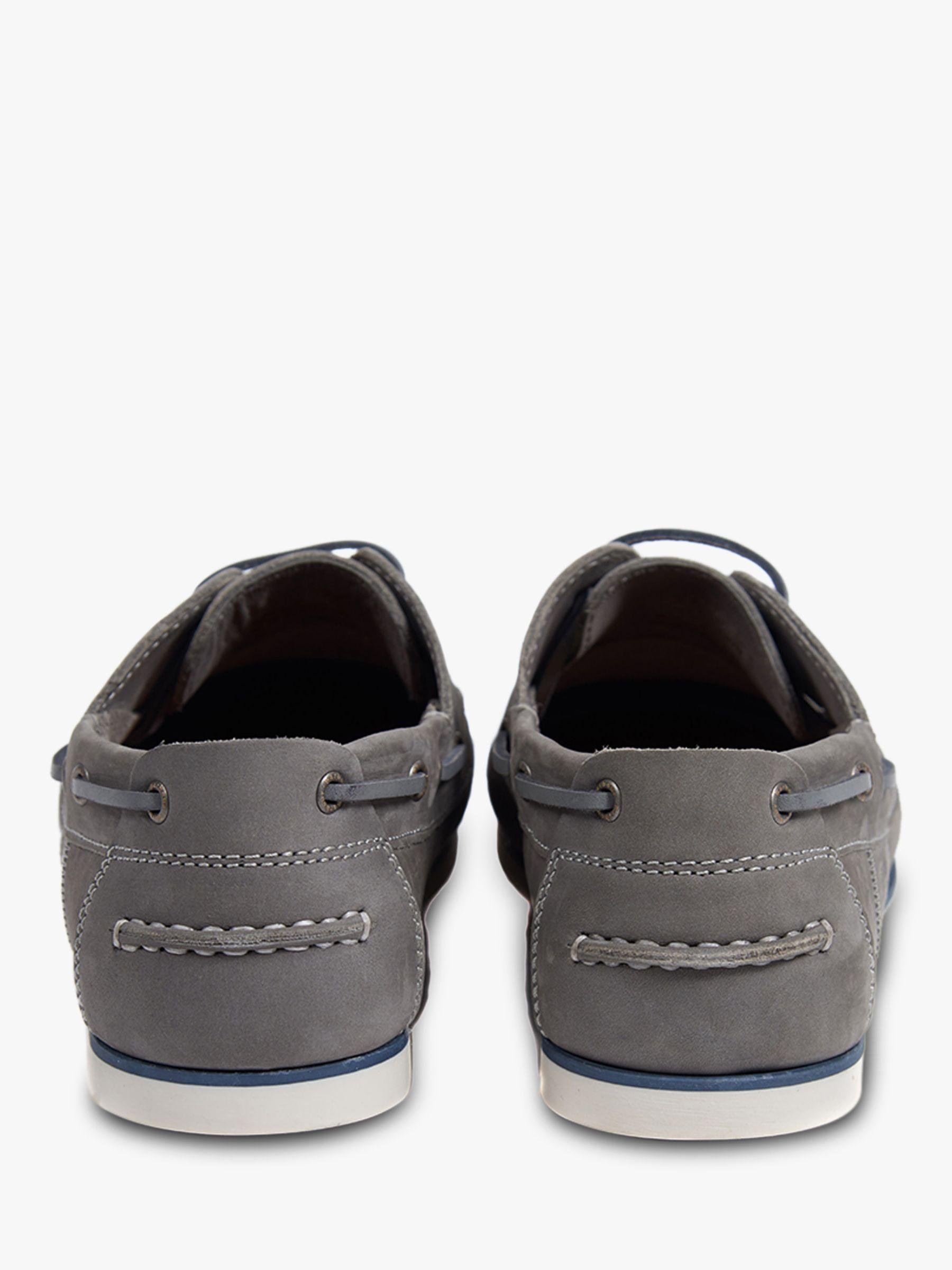 barbour capstan boat shoes grey