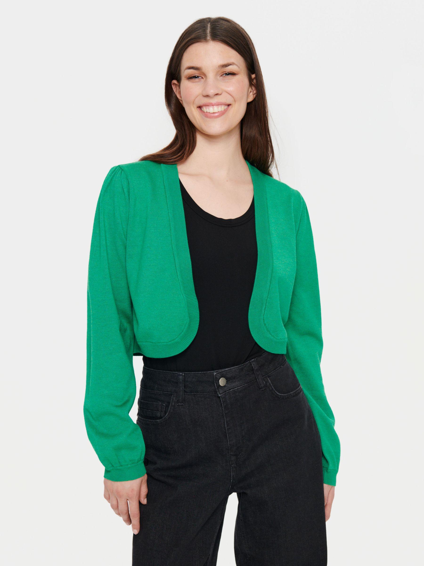 Green bolero deals cardigan