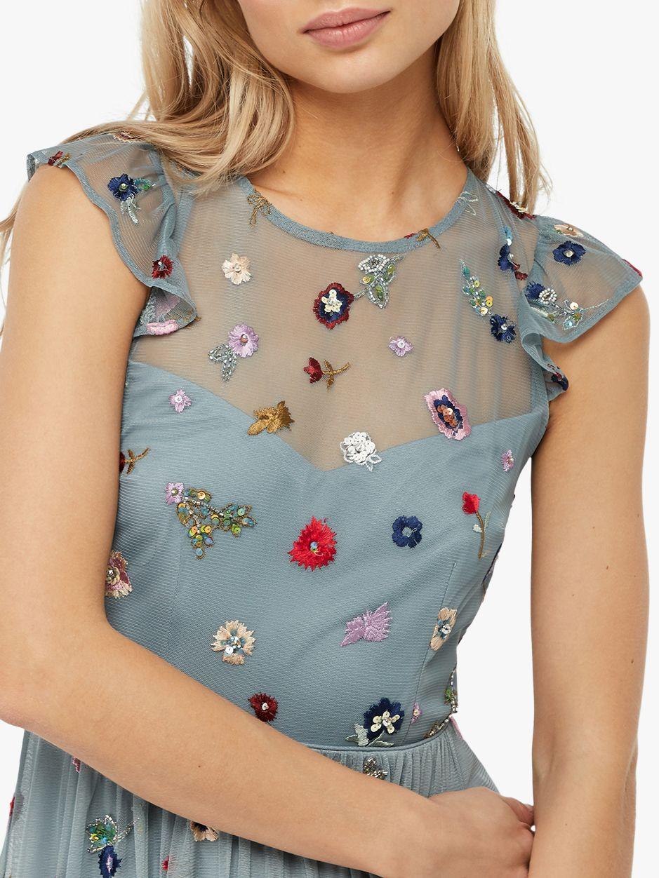 billie embellished midi dress