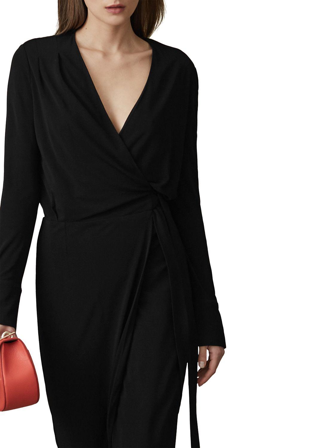 Reiss Grace Wrap Dress Outlet Sale, UP TO 64% OFF | www.aramanatural.es