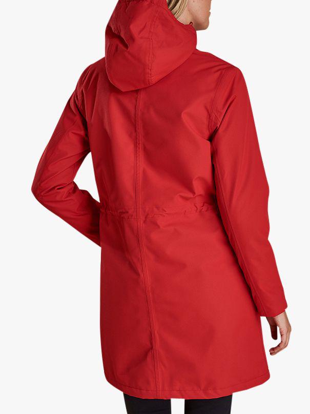 barbour seafield waterproof jacket red