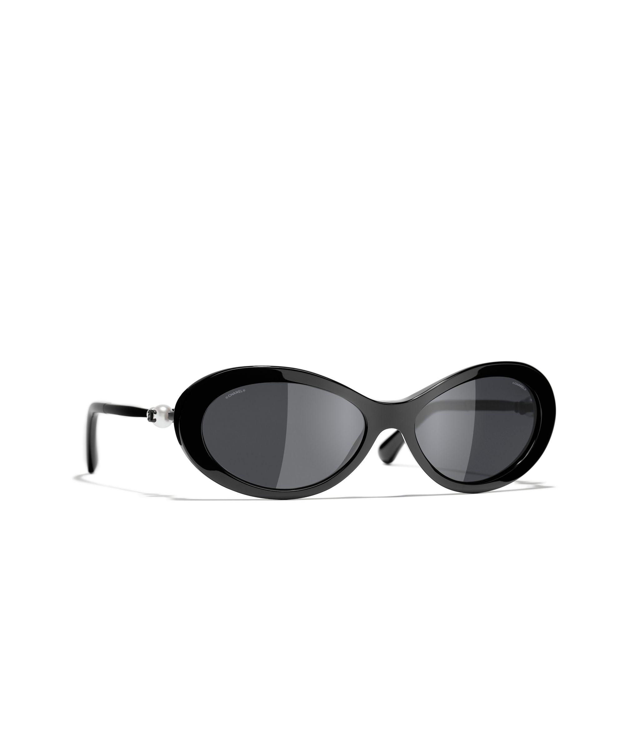 Chanel Rectangular Sunglasses Ch5428h Black/grey Gradient
