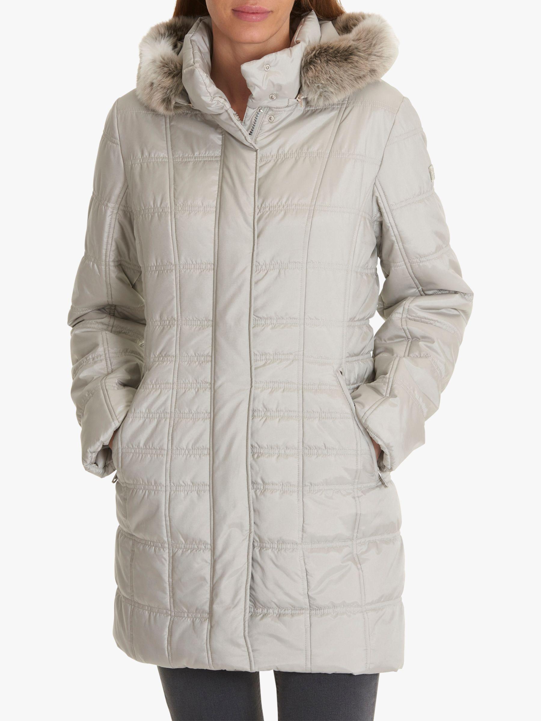 betty barclay quilted hooded coat
