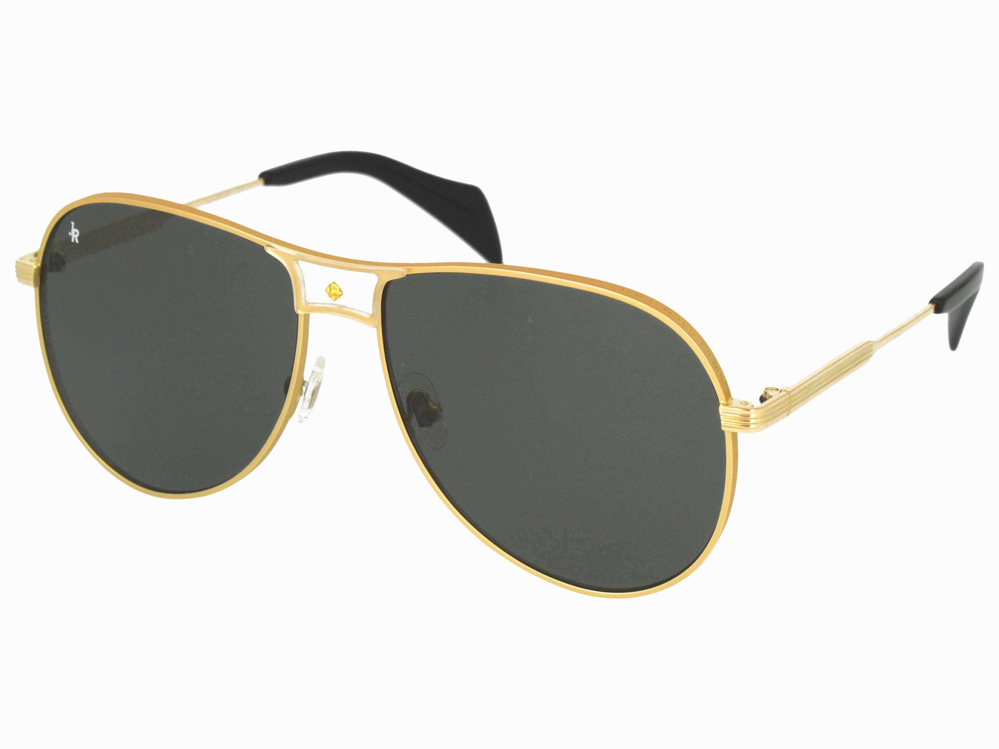 John Richmond Teardrop Lens Shape Sunglasses in Black for Men | Lyst