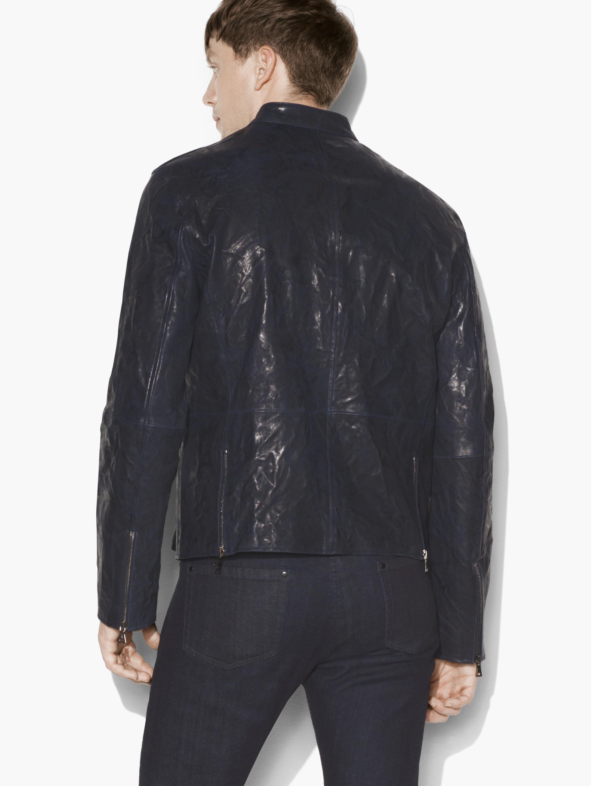 indigo nation leather jacket