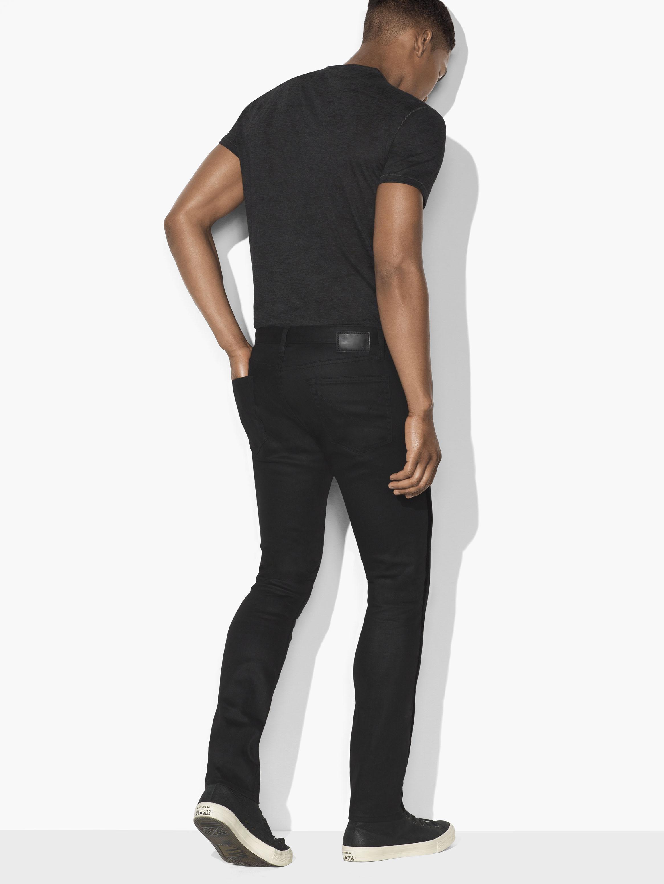 John Varvatos Velvet Detail Wight Jean 