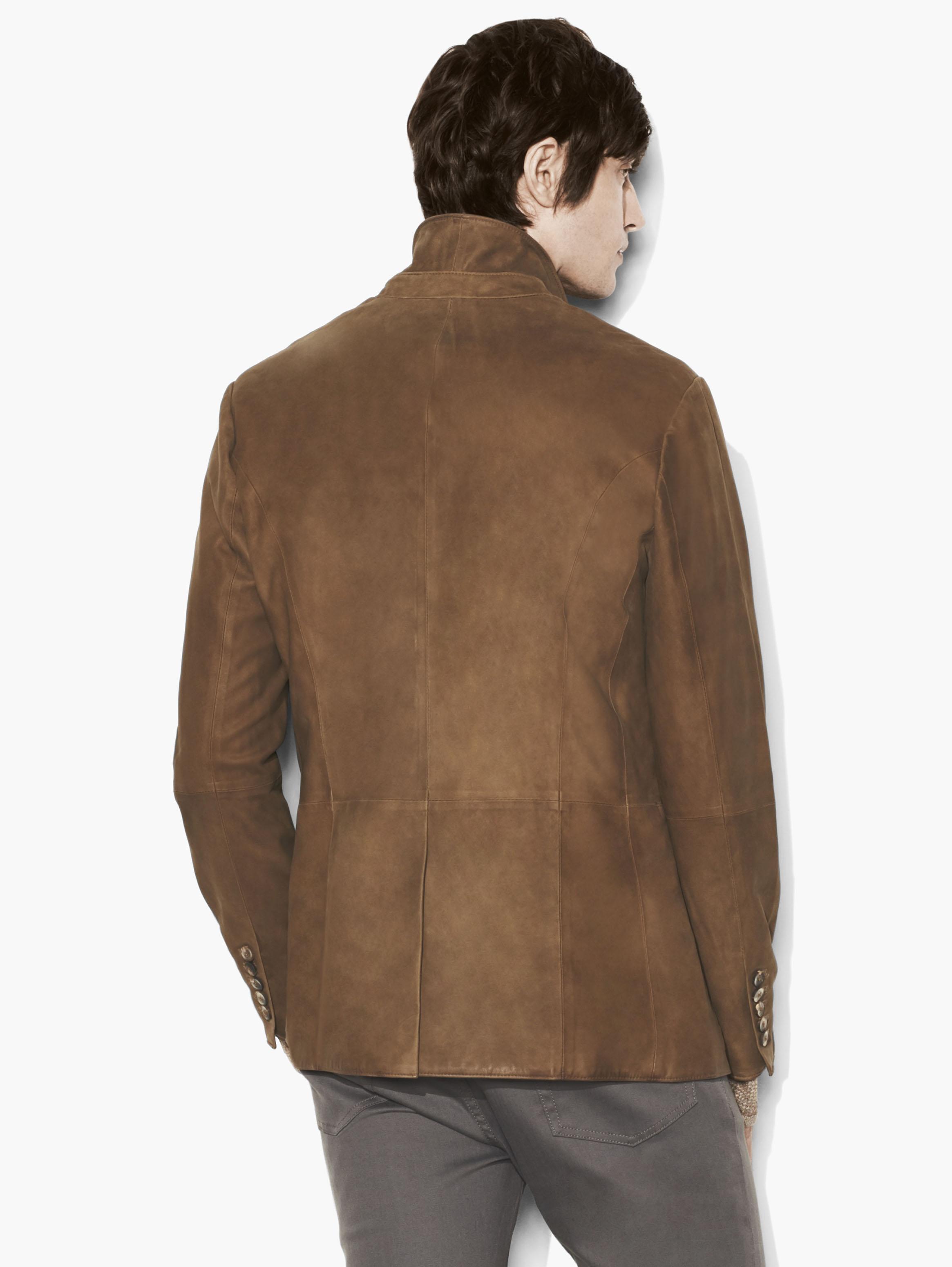 john varvatos suede jacket