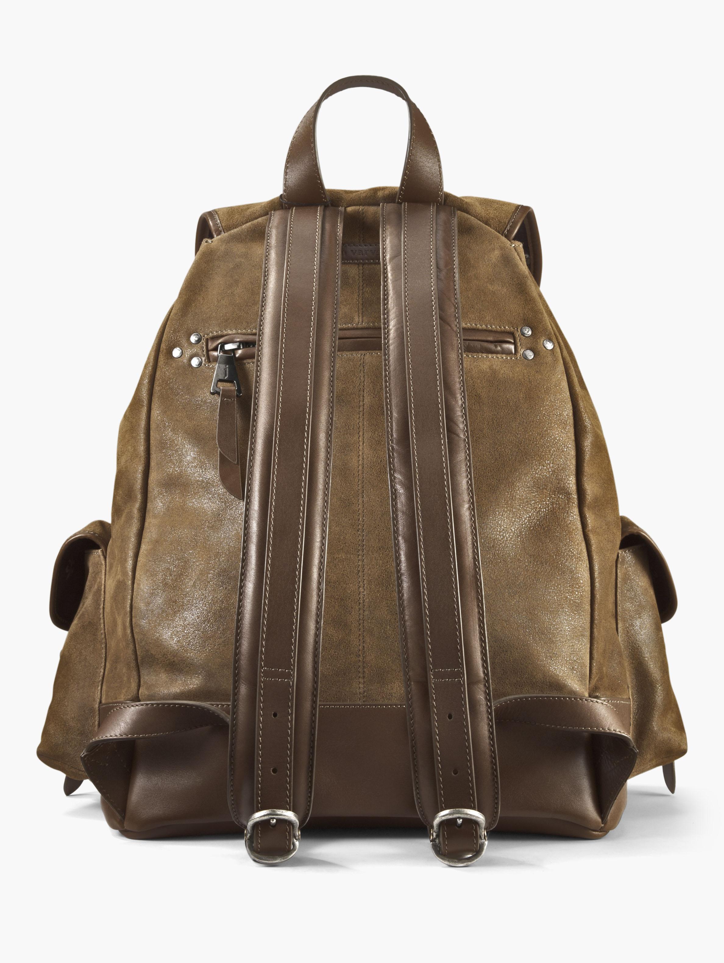 John Varvatos Traveler Backpack for Men - Lyst