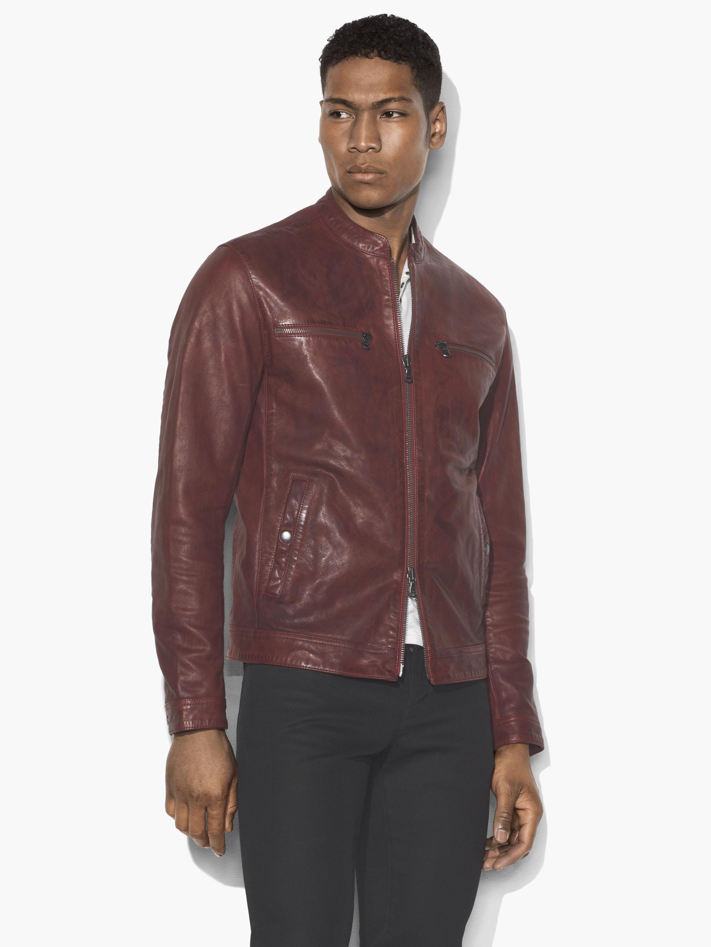 john varvatos red jacket