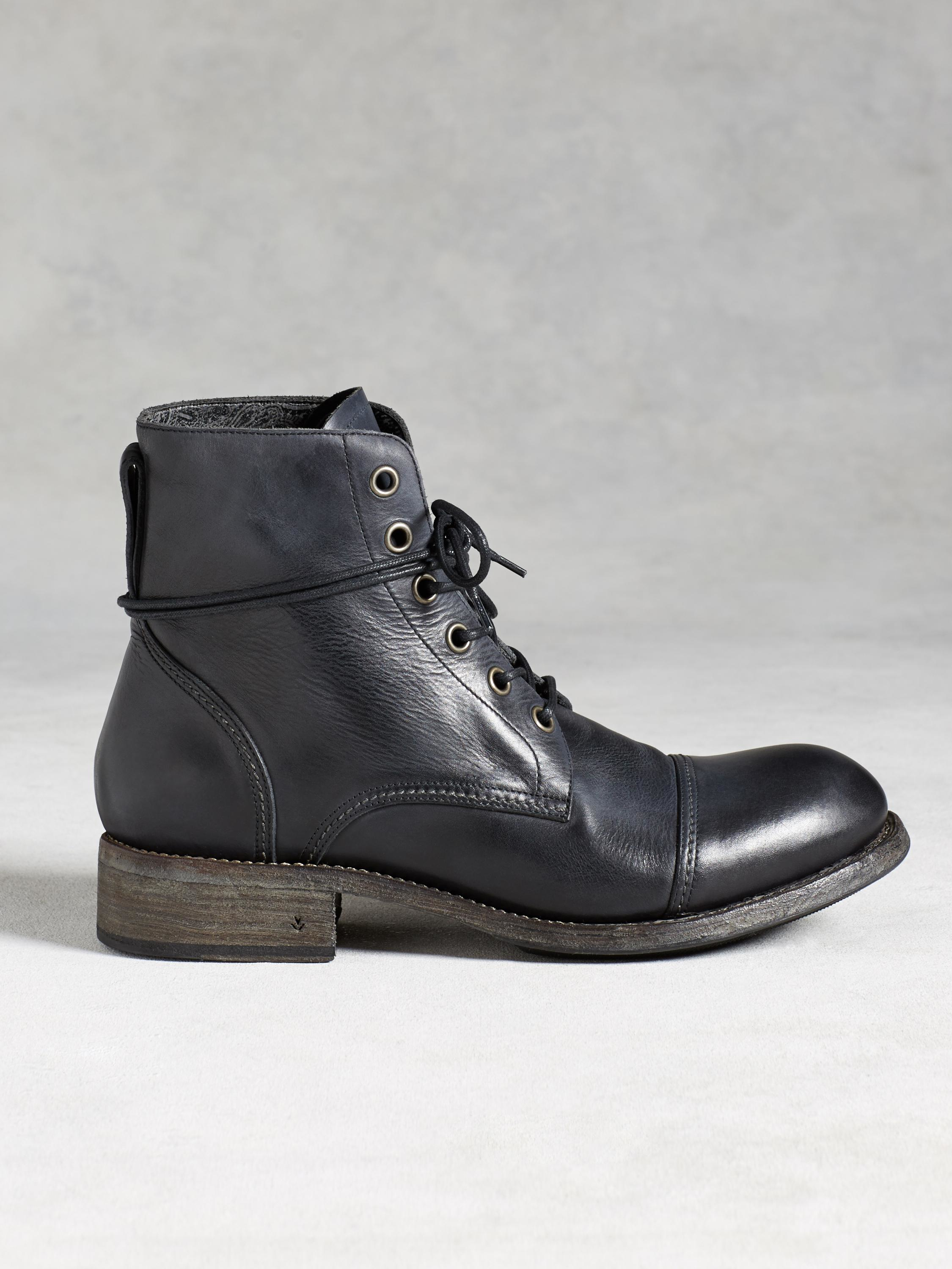 boot string sizes on John Varvatos Vintage Lace Boot In Black For Men Lyst