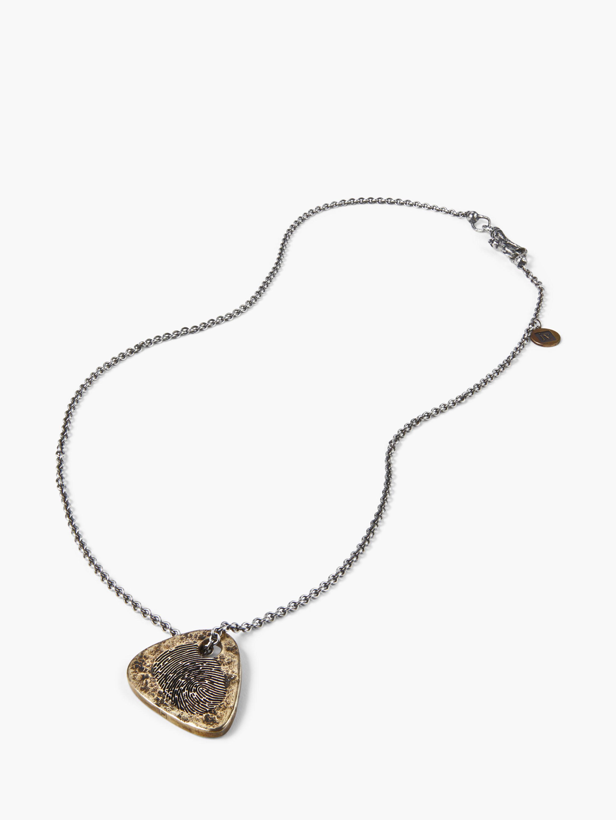 John Varvatos Brass Guitar Pick 