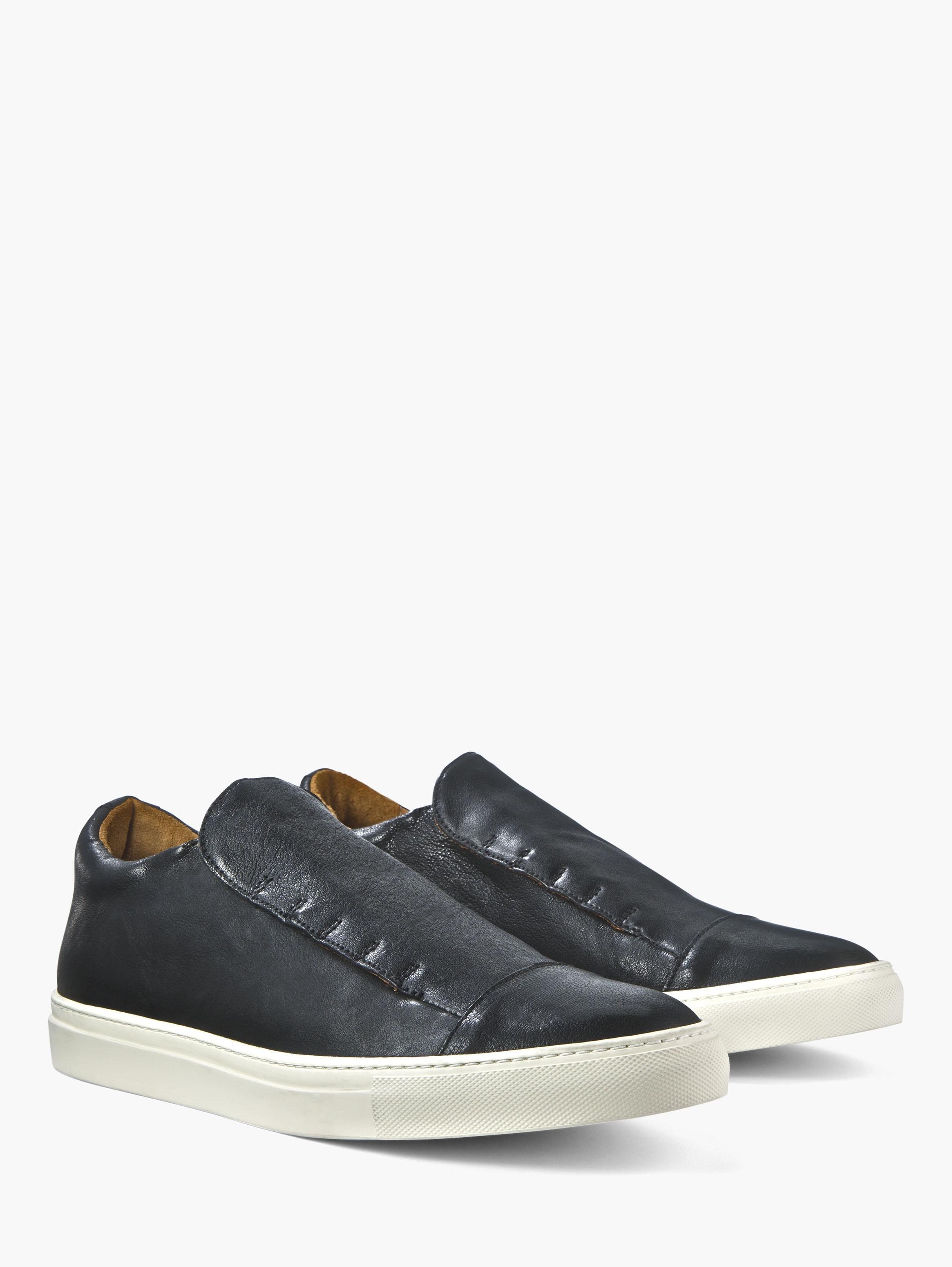 Lyst - John Varvatos Reed Laceless Low Top Sneaker in Black for Men ...