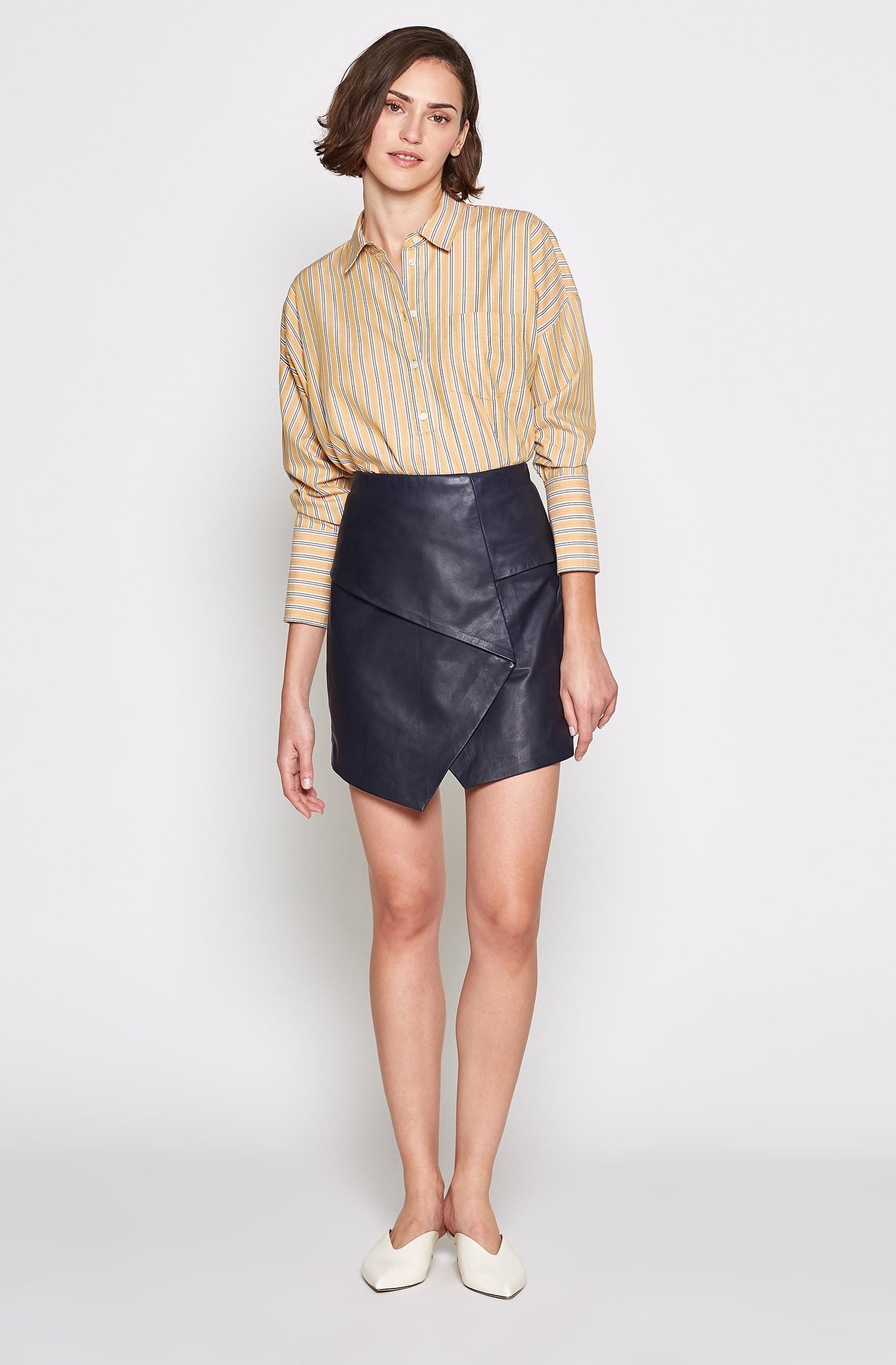 essential suede skirt