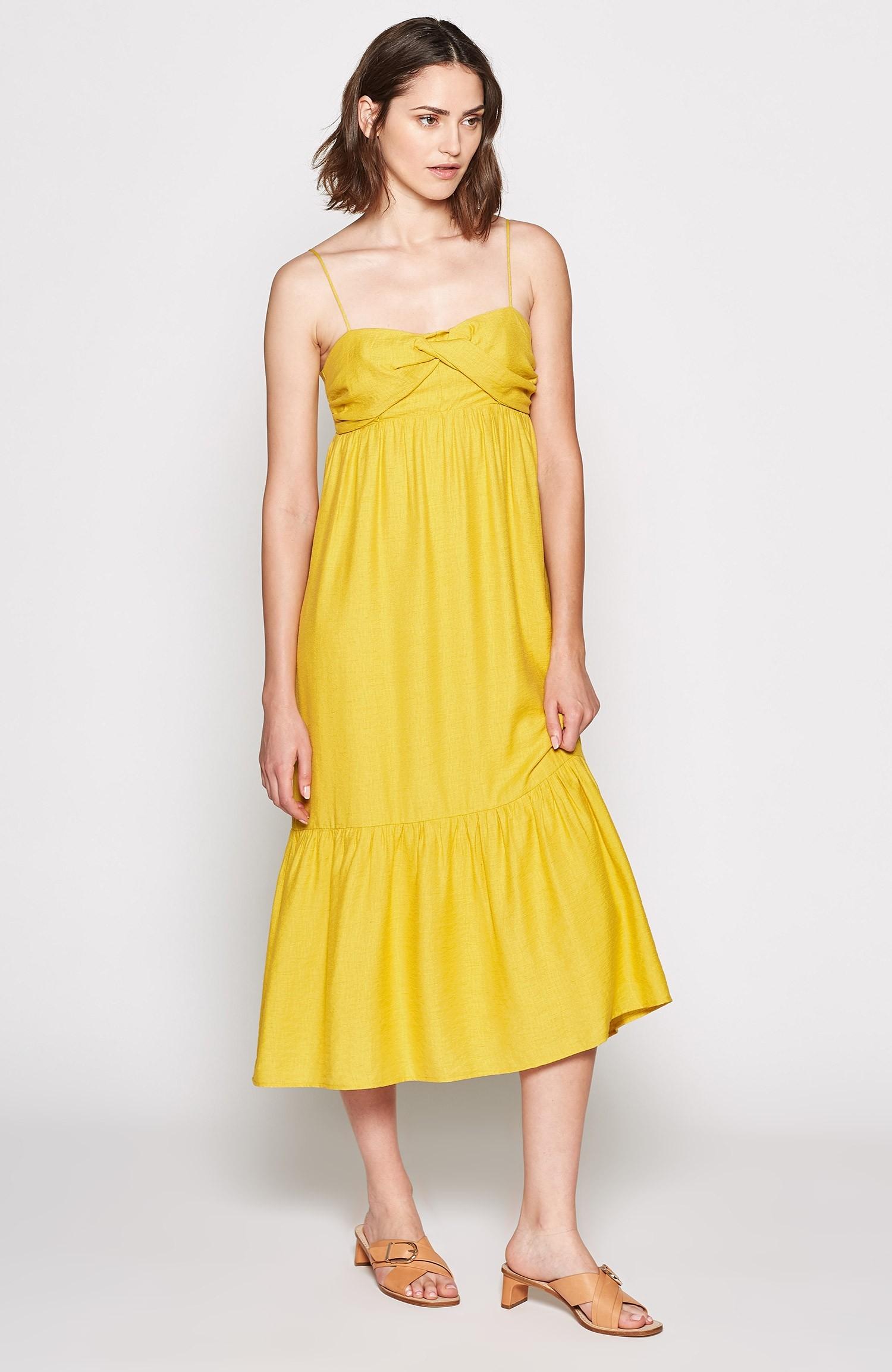 joie yellow dress