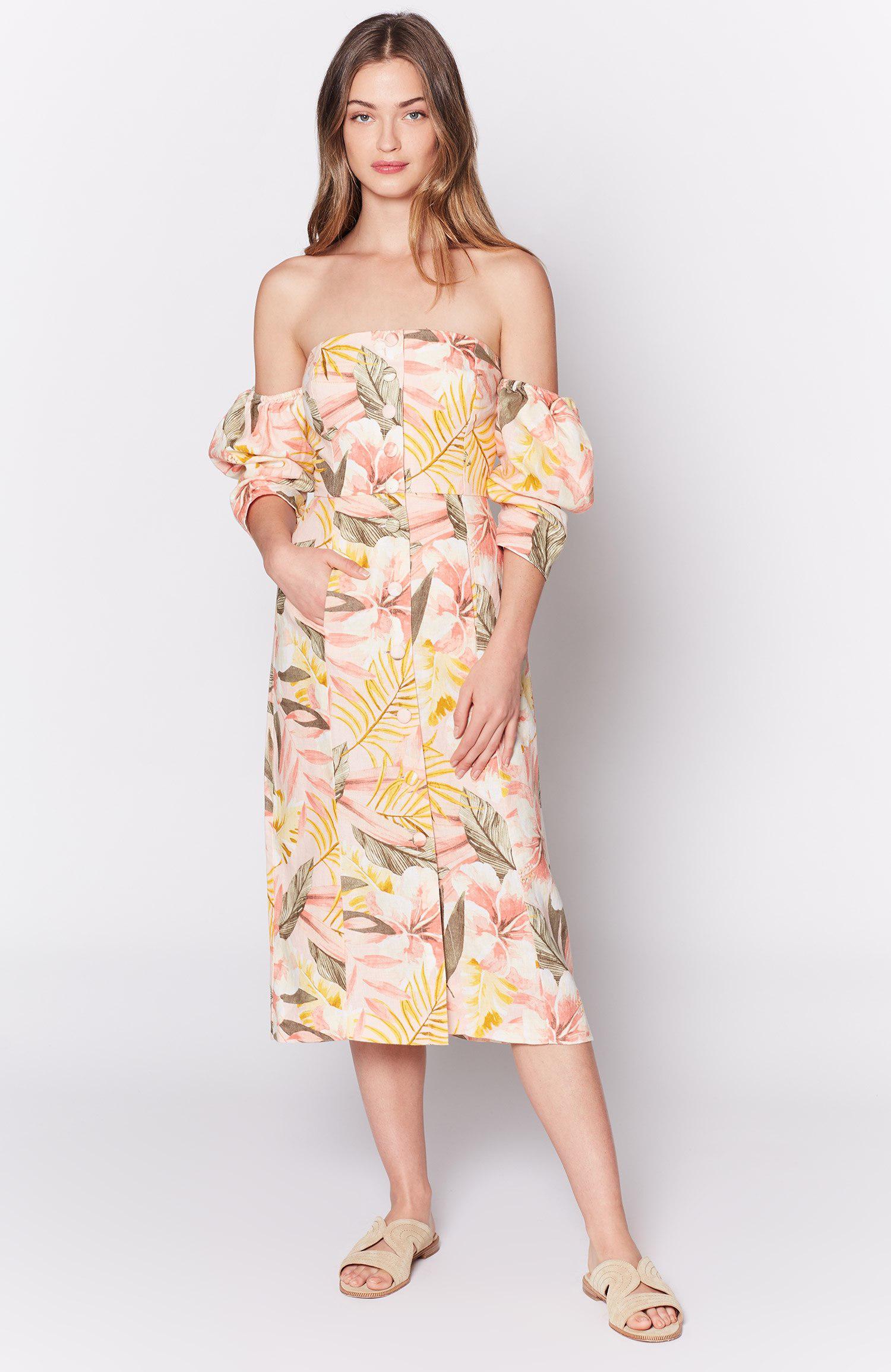 joie one shoulder dress