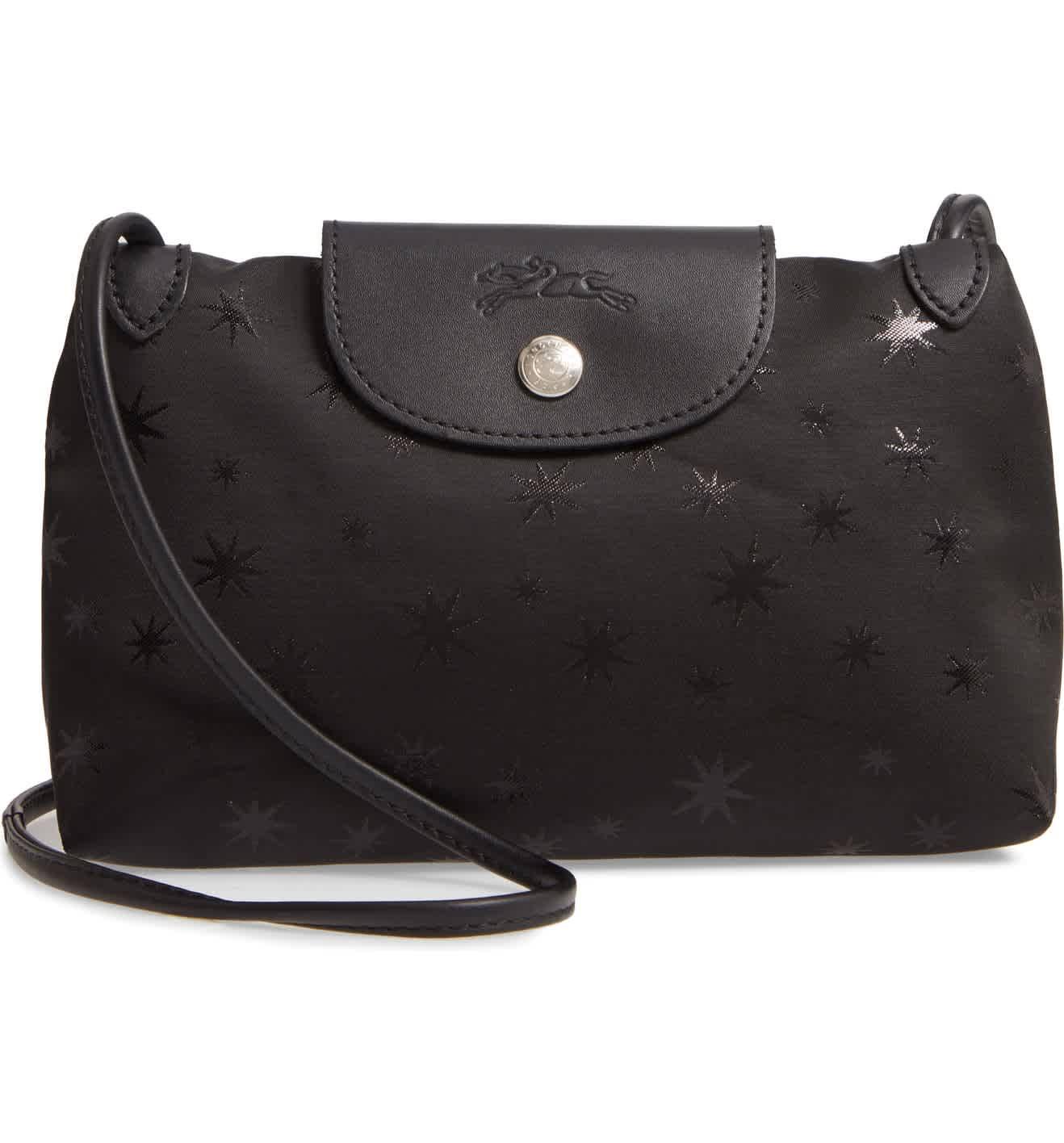 longchamp black crossbody