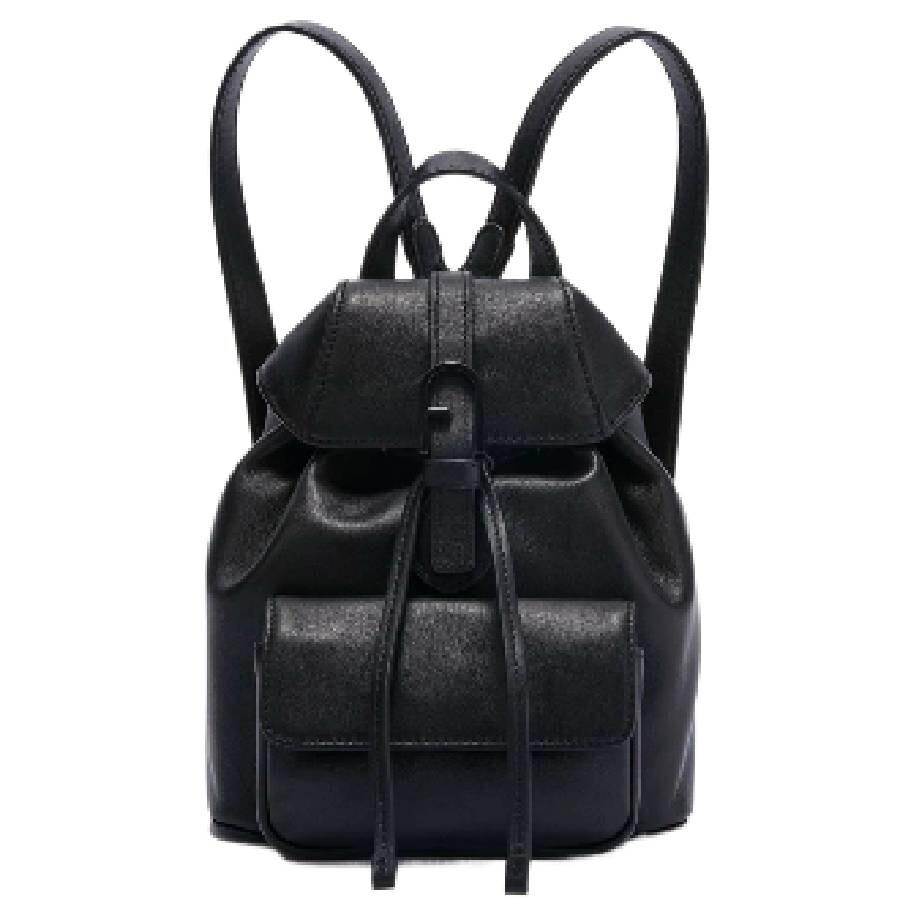 Leisure Backpack Furla Backpack Purse Black Furla Backpacks  display picture 2