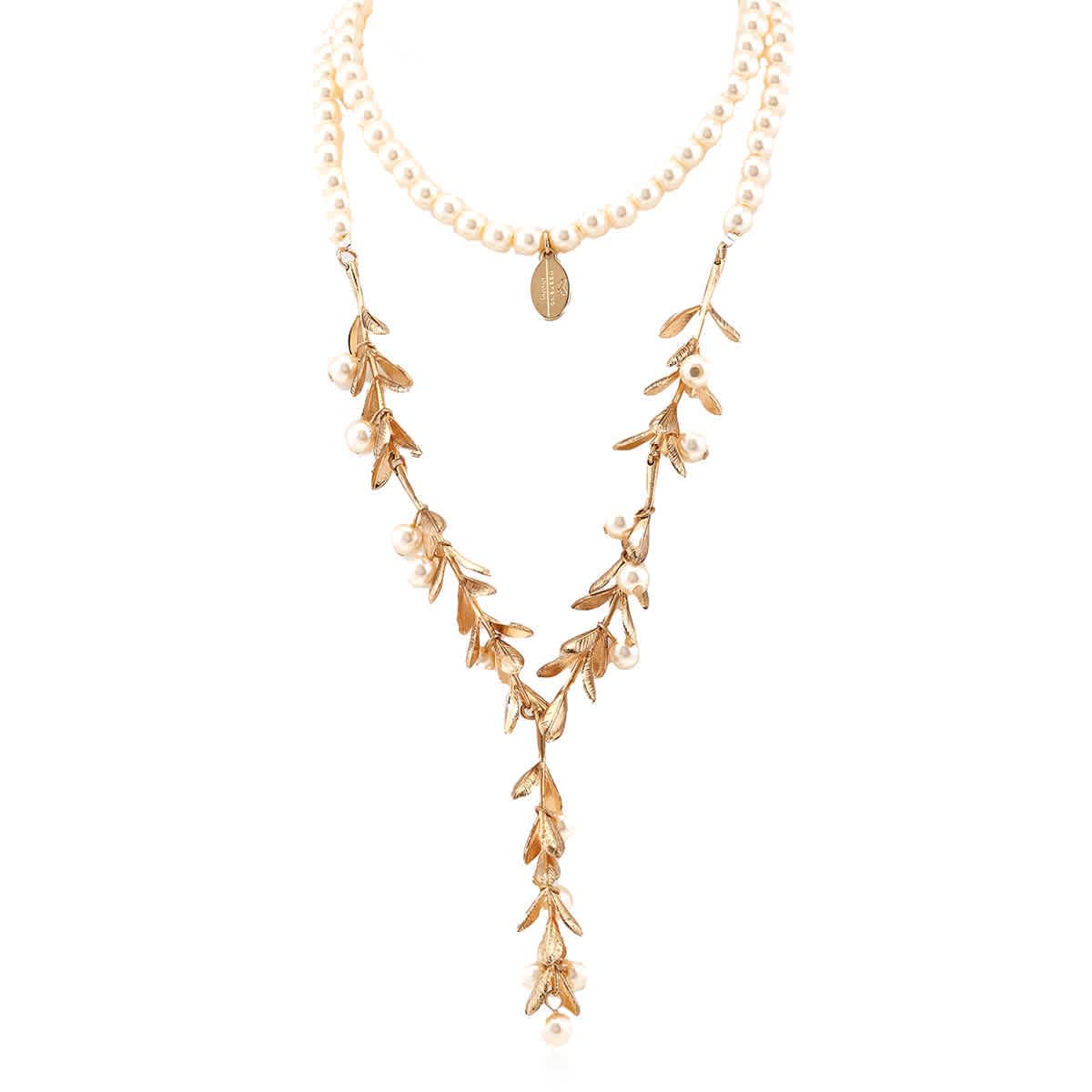 Weekend by Maxmara Robby Long Necklace in Metallic | Lyst