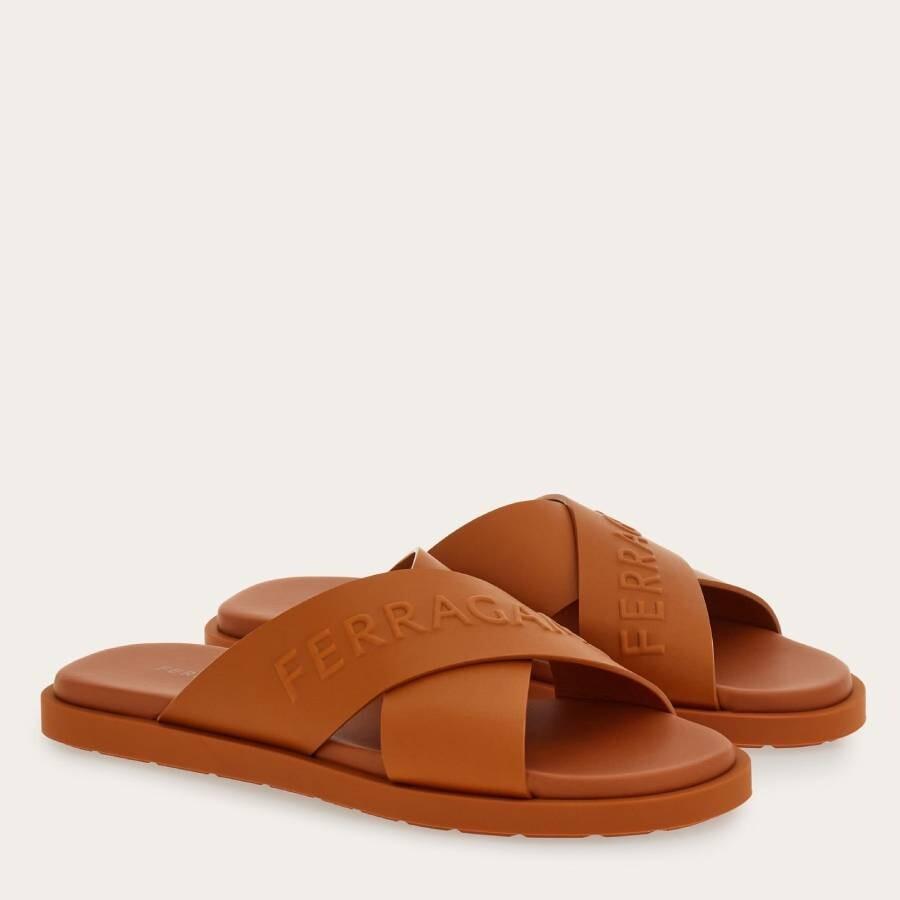 Hotel Kalinga Givenchy 4g Flat Leather Sandals Black Vionic Active