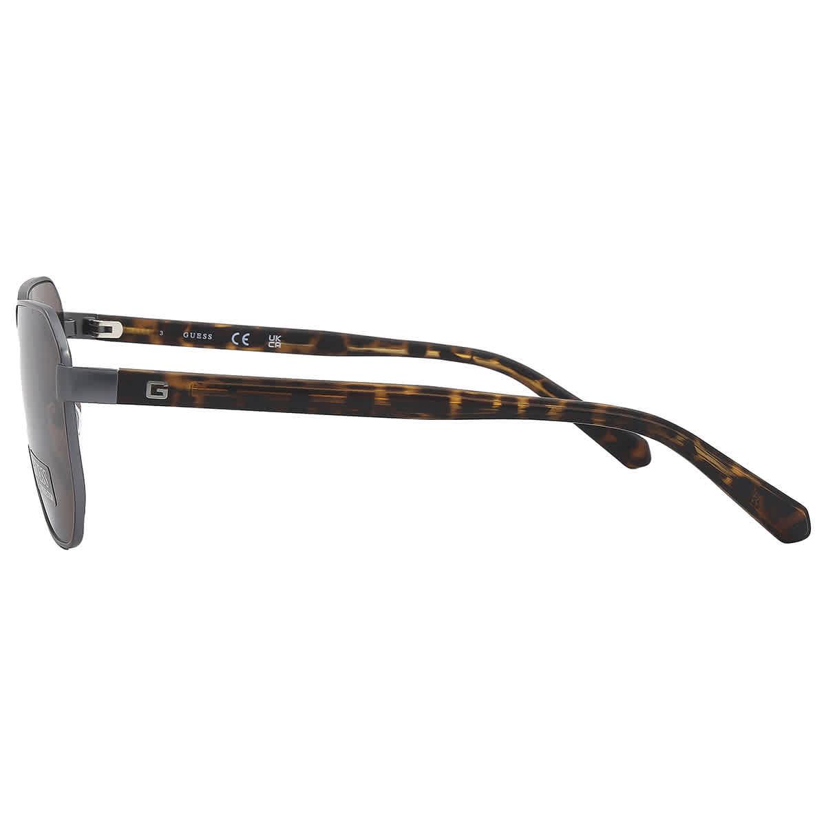 Guess Brown Oversized Sunglasses Gf5086 09e 59 for Men | Lyst UK 