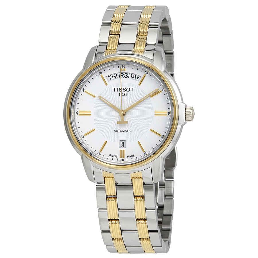 Tissot T classic Automatic Iii Day Date Watch 00 in Metallic for