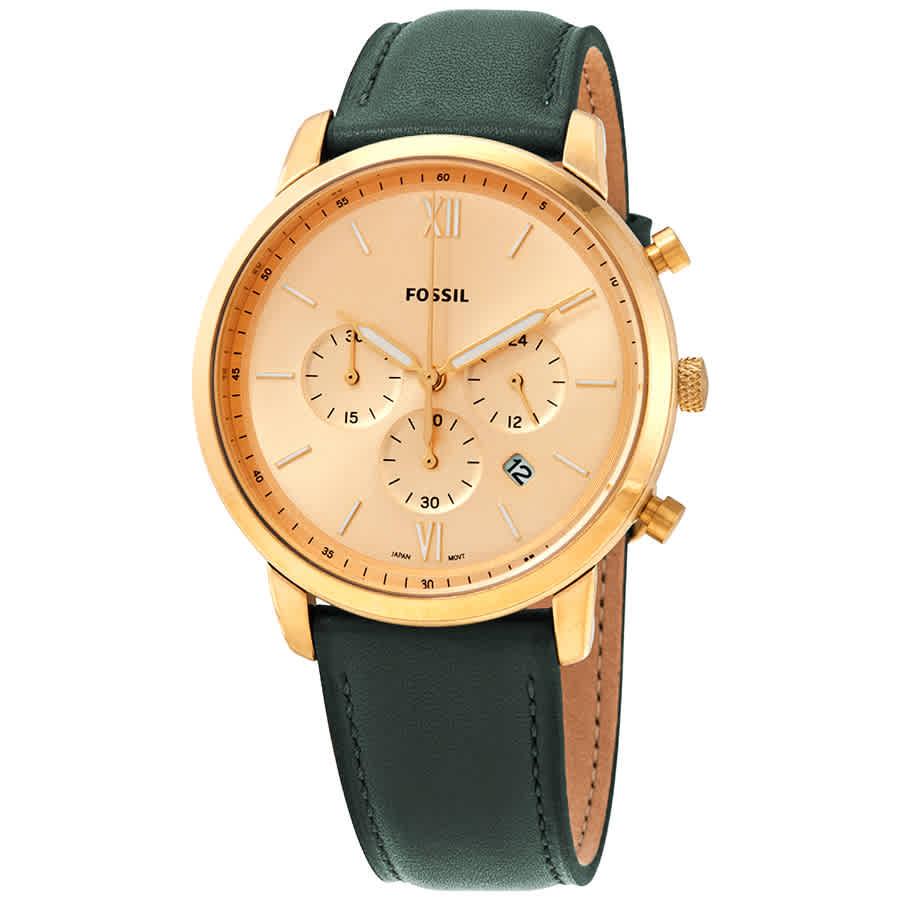 Fossil Leather Neutra Chronograph 