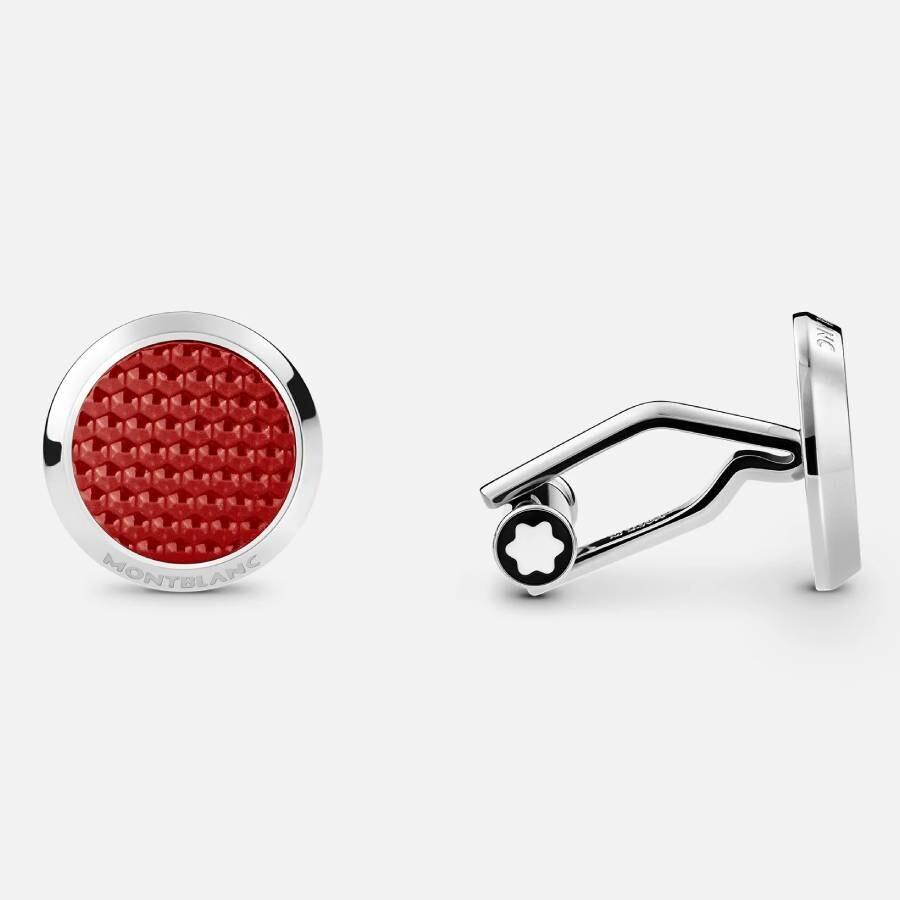 MONTBLANC シルバー レッド カフリンクス Montblanc Cufflinks for Men | Online Sale up to 46% off | Lyst