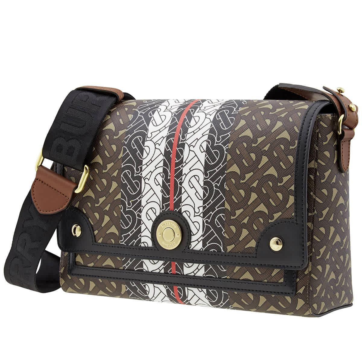 Burberry Ladies Monogram Stripe Note Crossbody Bag Lyst