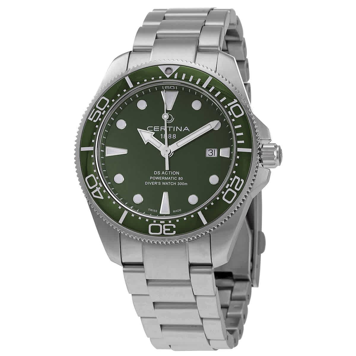Certina ds 2025 action diver green
