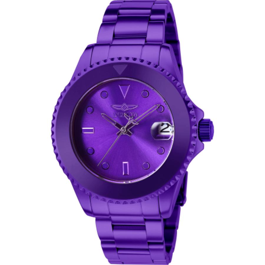 Invicta Pro Diver Automatic Dial Watch in Purple Lyst Canada