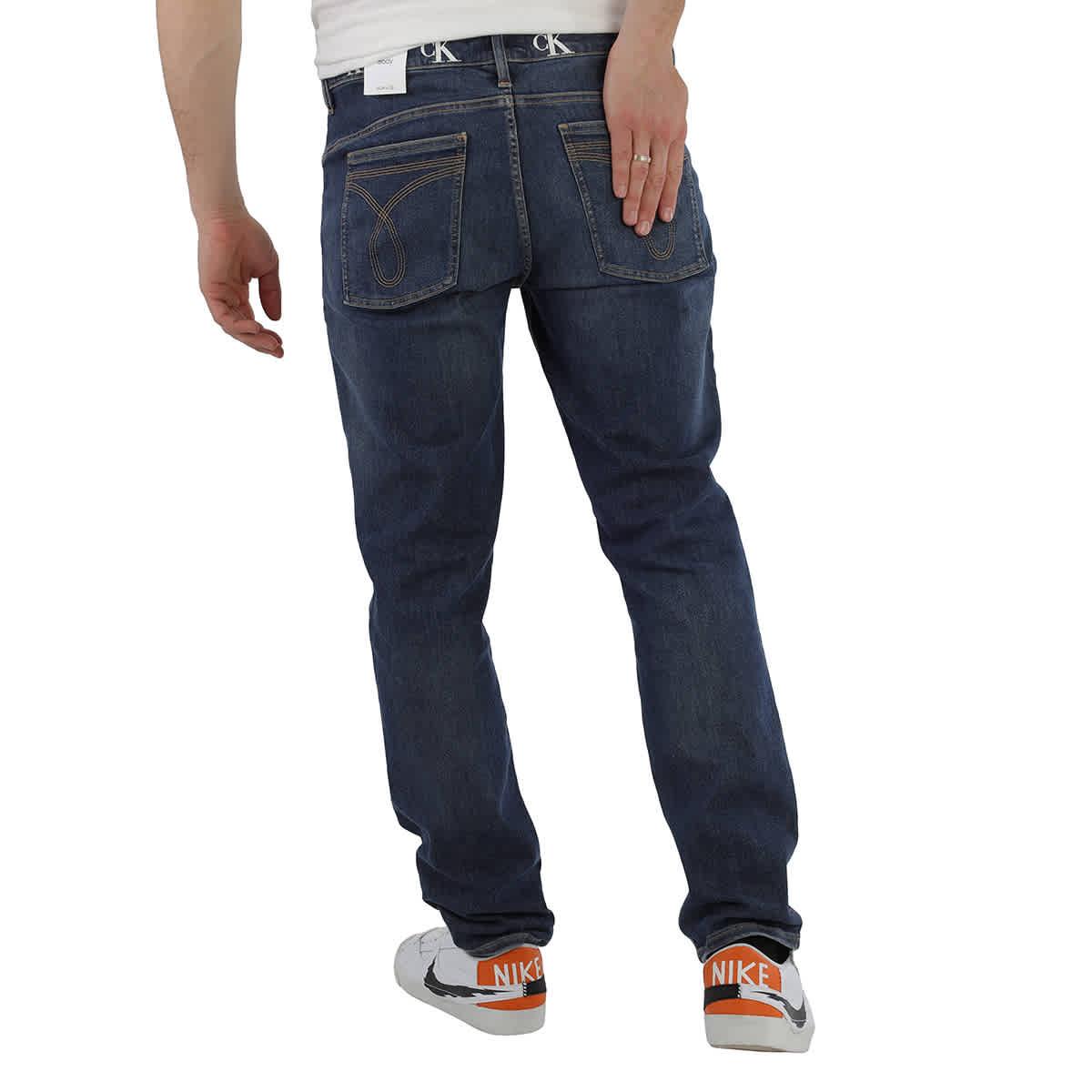 Calvin Klein Ckj 027 Body Fit Denim Jeans in Blue for Men | Lyst