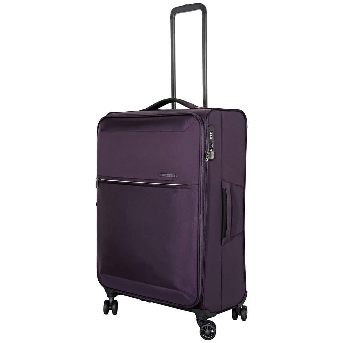 samsonite purple luggage