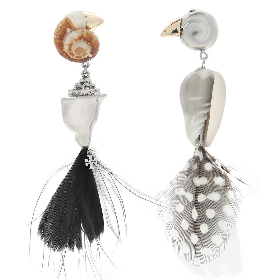 Designer Feather Earrings for Women Up to 52% off Lyst